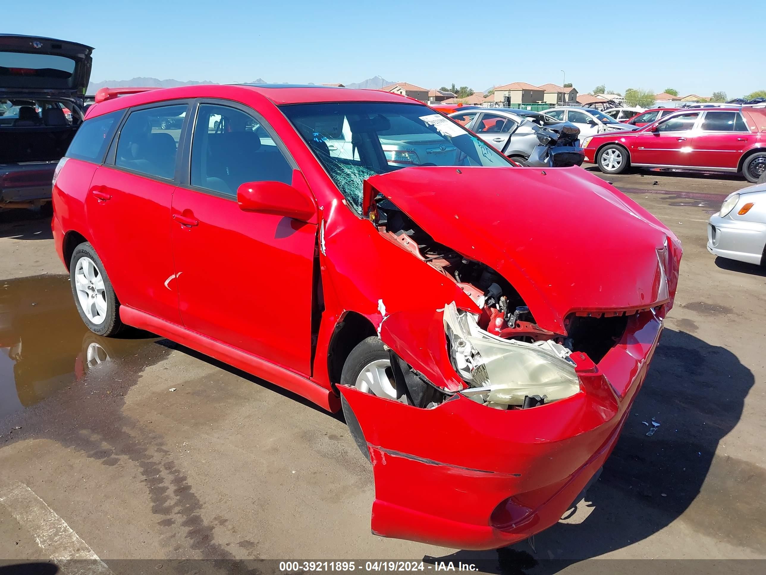 TOYOTA MATRIX 2005 2t1kr32ex5c552742