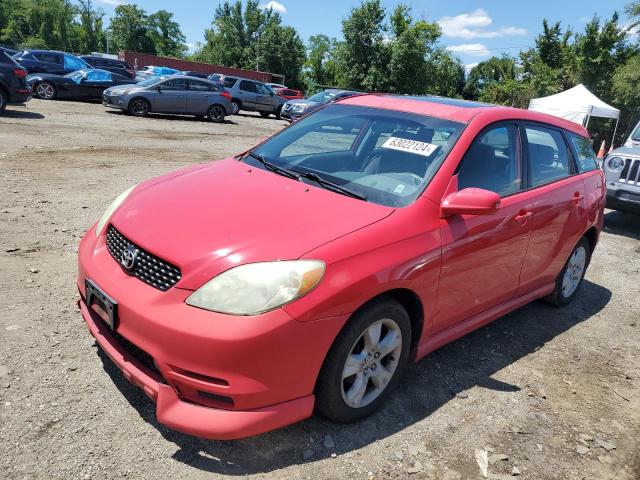 TOYOTA COROLLA 2004 2t1kr38e84c210714