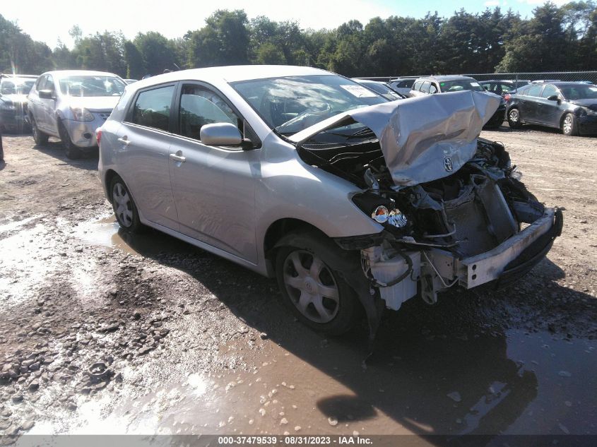 TOYOTA MATRIX 2009 2t1ku40e09c065319