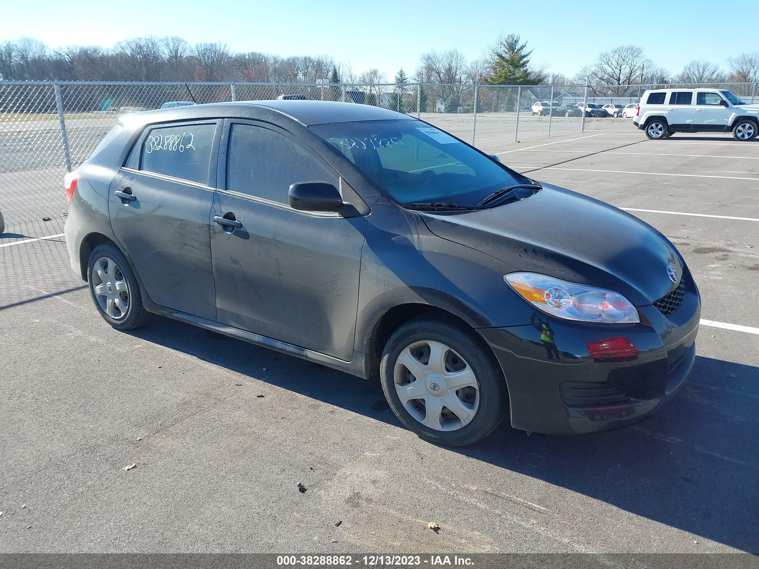 TOYOTA MATRIX 2009 2t1ku40e19c008773