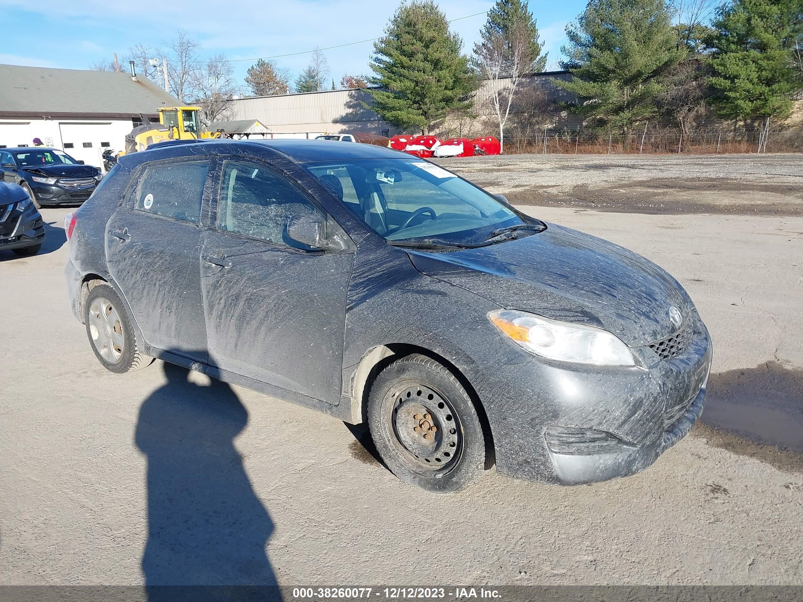 TOYOTA MATRIX 2009 2t1ku40e29c035626