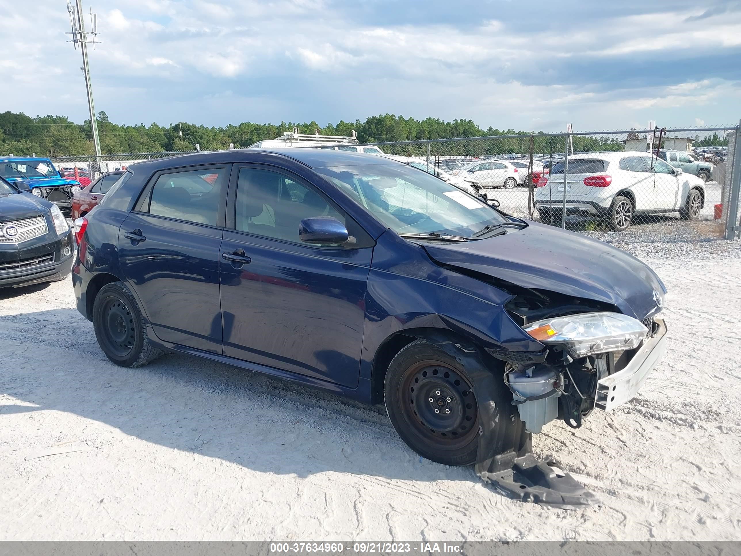 TOYOTA MATRIX 2009 2t1ku40e39c047817