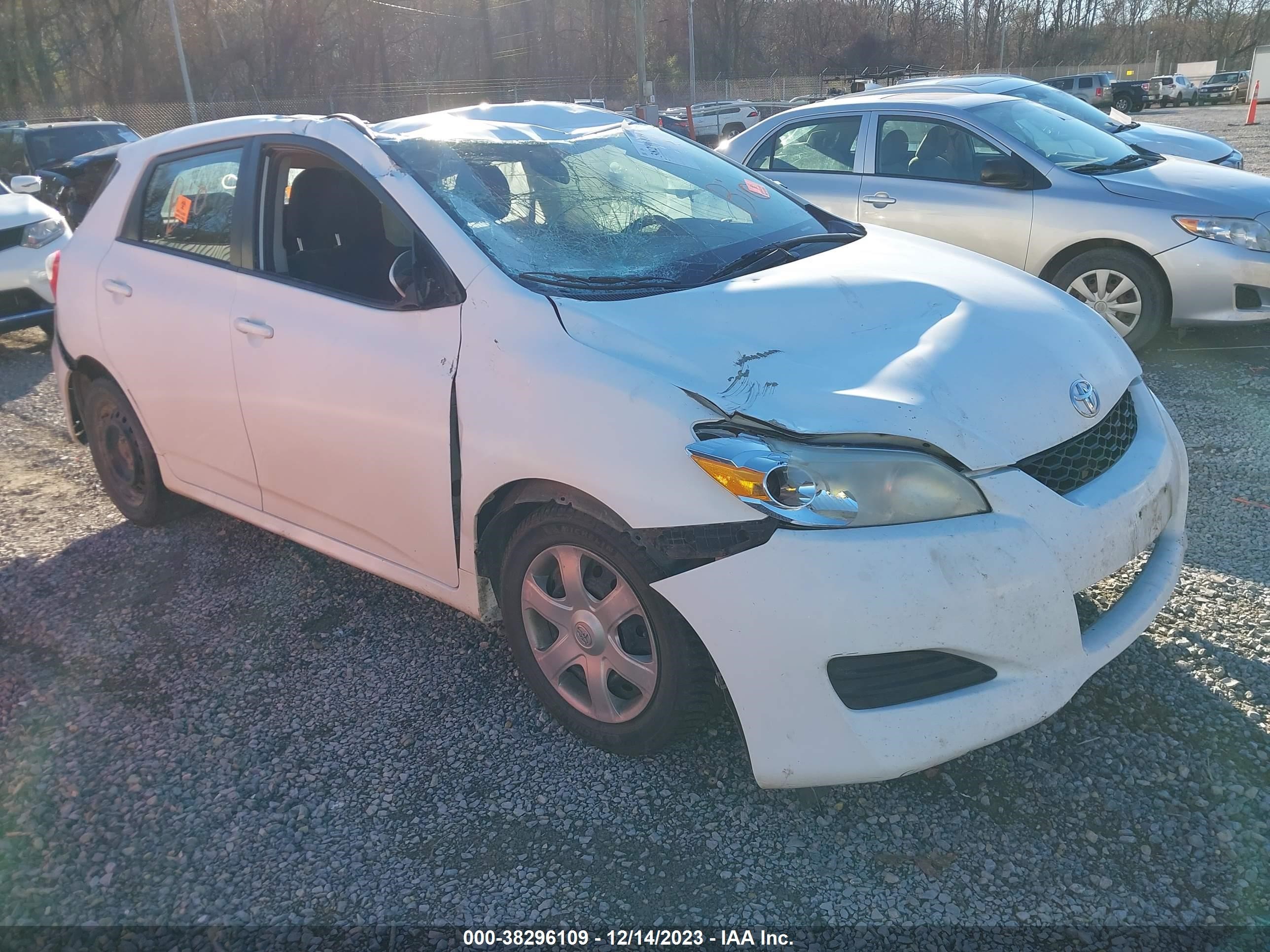 TOYOTA MATRIX 2009 2t1ku40e49c141625