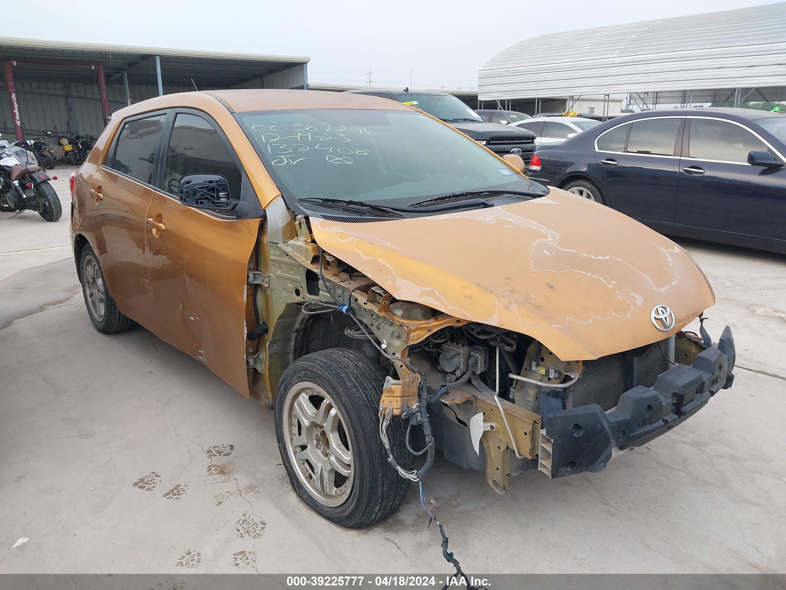 TOYOTA MATRIX 2009 2t1ku40e69c132408