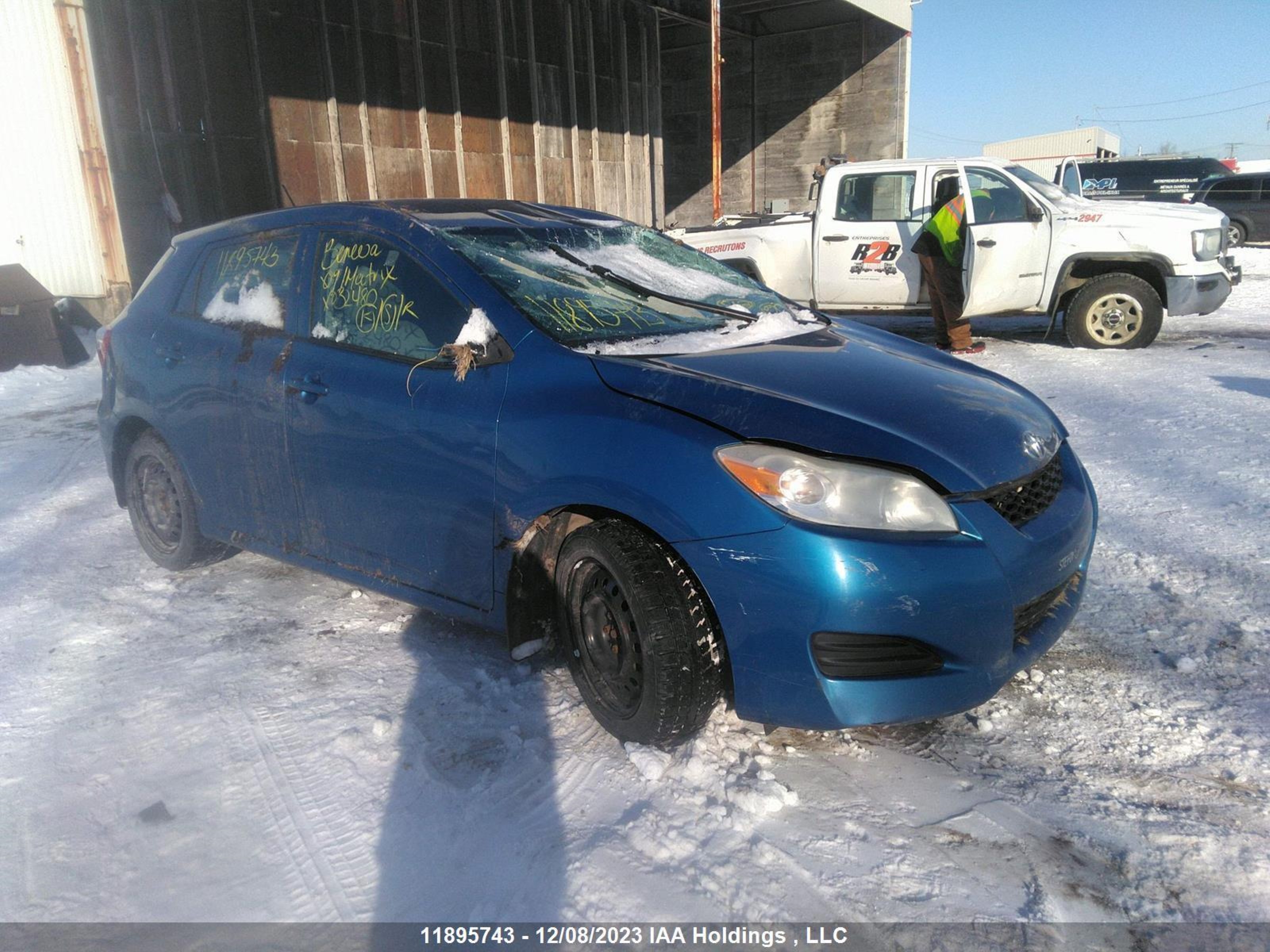 TOYOTA MATRIX 2009 2t1ku40e79c032480