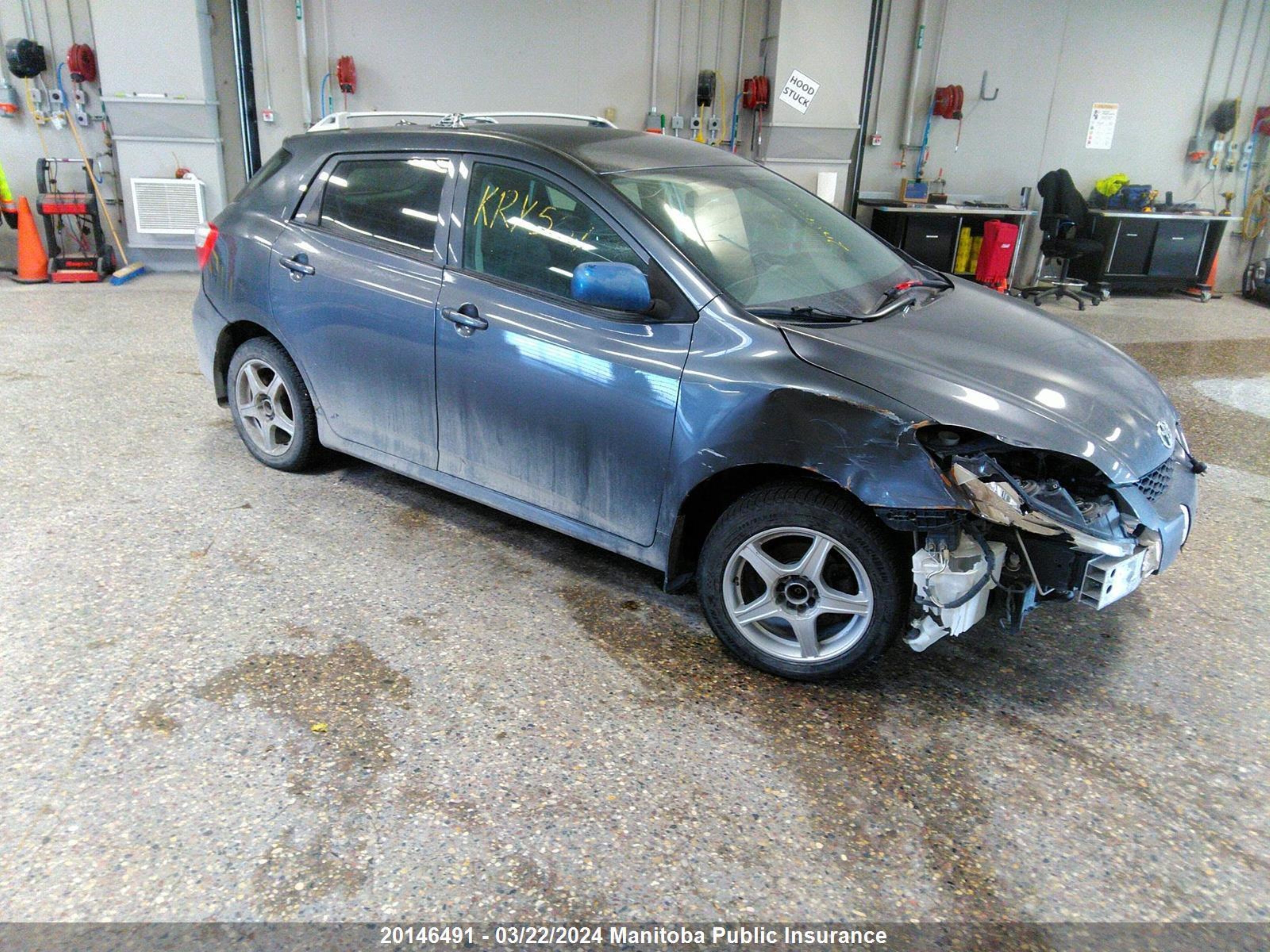 TOYOTA MATRIX 2009 2t1ku40e79c077810