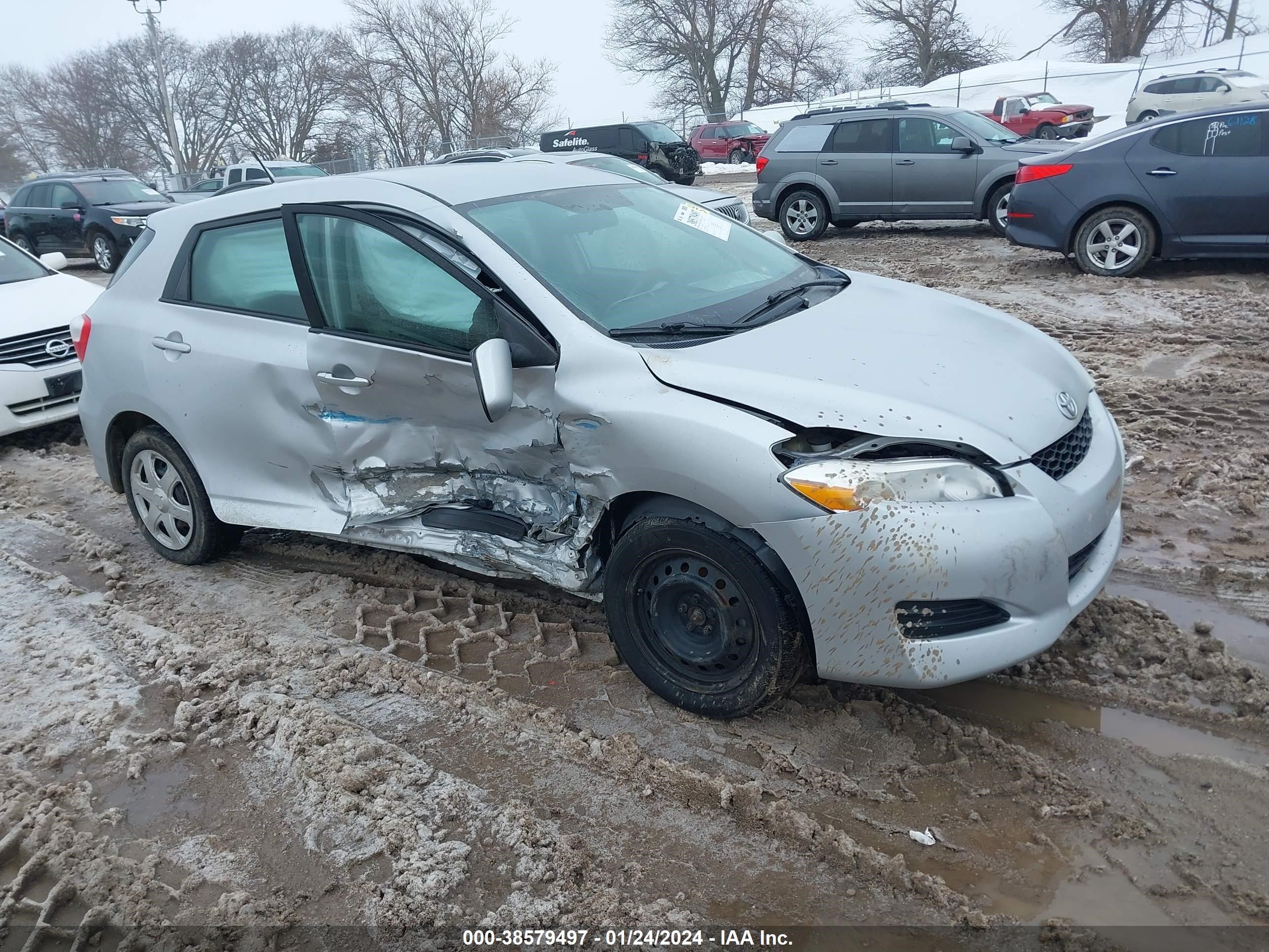 TOYOTA MATRIX 2009 2t1ku40e79c090153