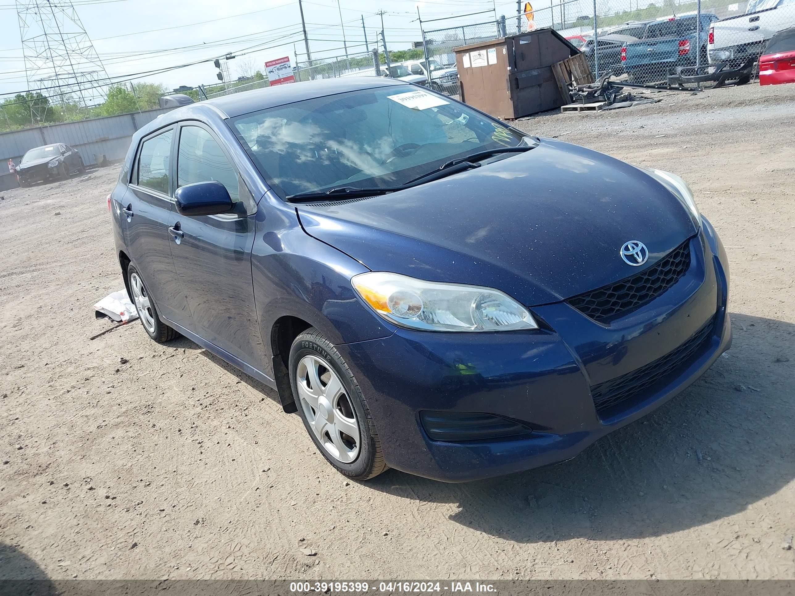 TOYOTA MATRIX 2009 2t1ku40e79c157060