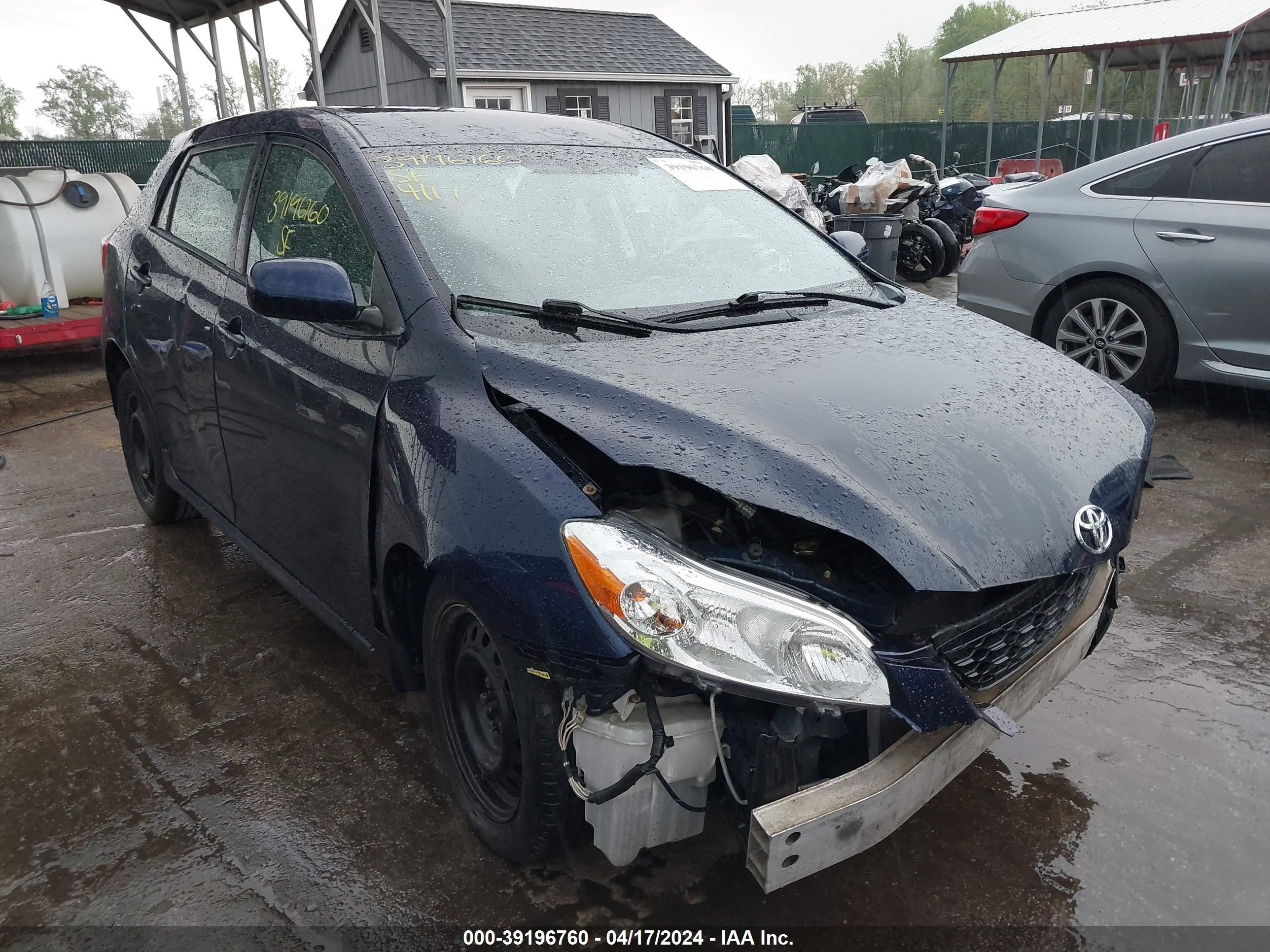 TOYOTA MATRIX 2009 2t1ku40e89c033704