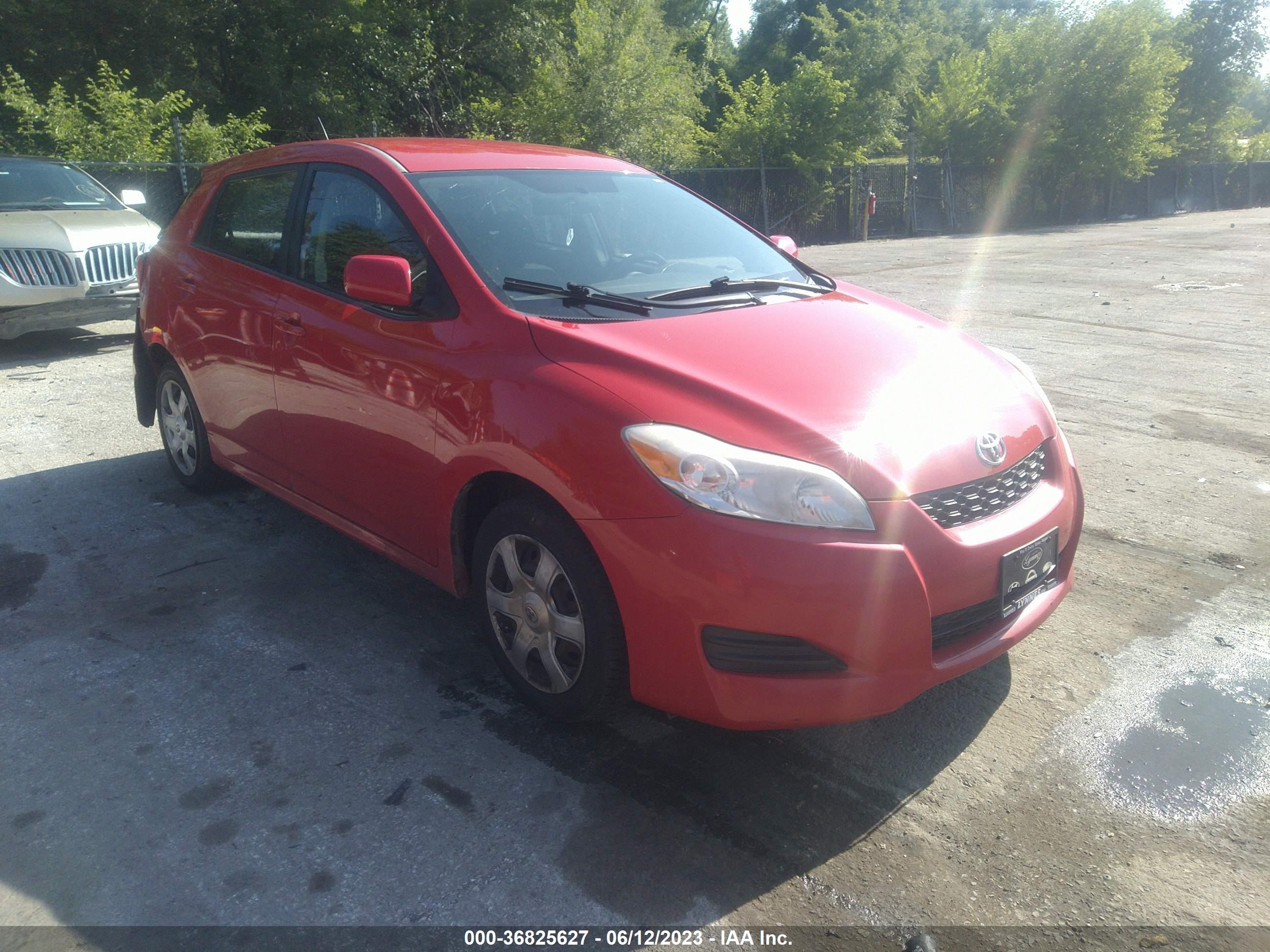 TOYOTA MATRIX 2009 2t1ku40e89c047067