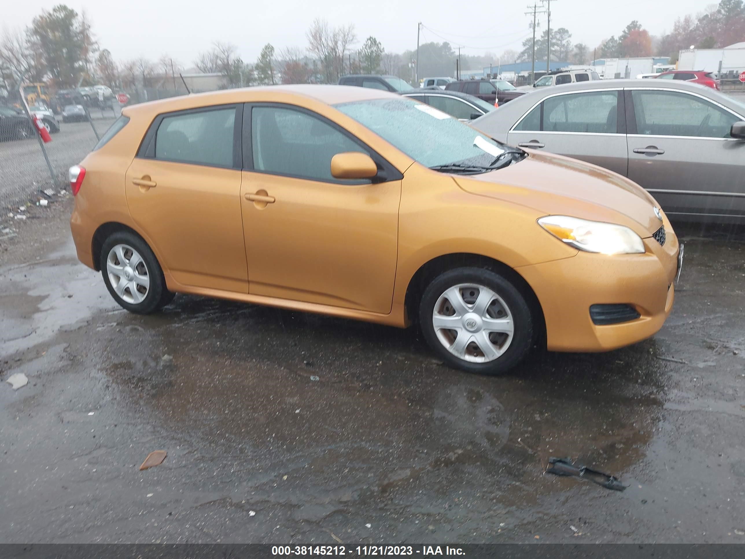 TOYOTA MATRIX 2009 2t1ku40e89c054892