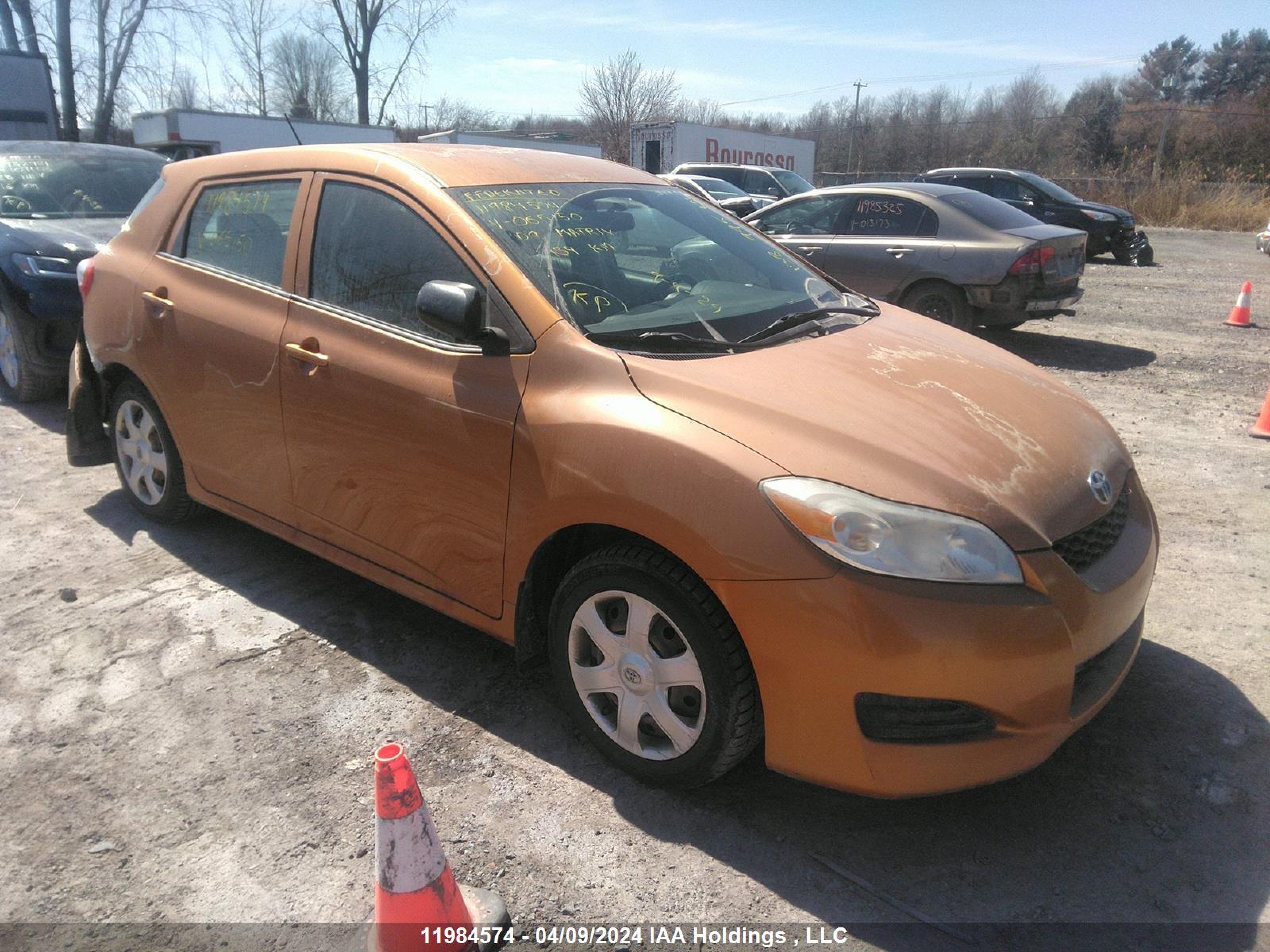 TOYOTA MATRIX 2009 2t1ku40e89c065150