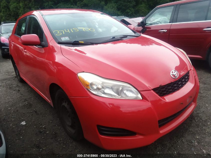 TOYOTA MATRIX 2009 2t1ku40e89c078948