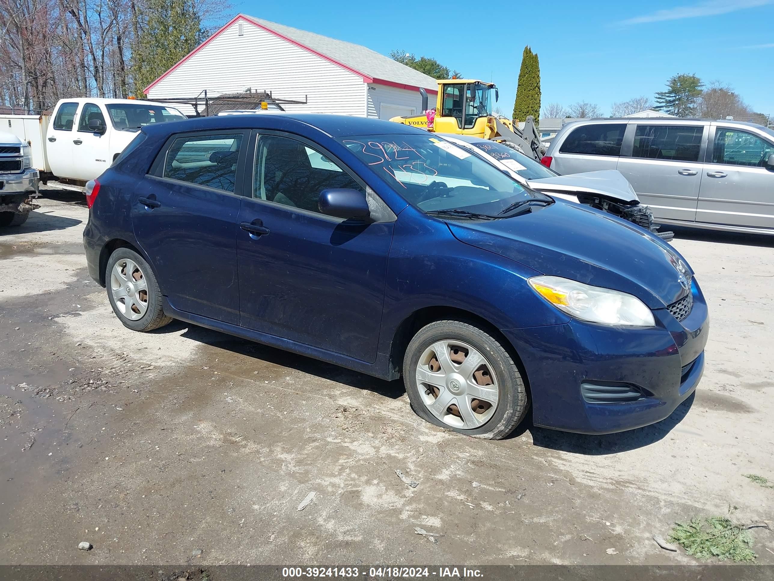 TOYOTA MATRIX 2009 2t1ku40e89c177673