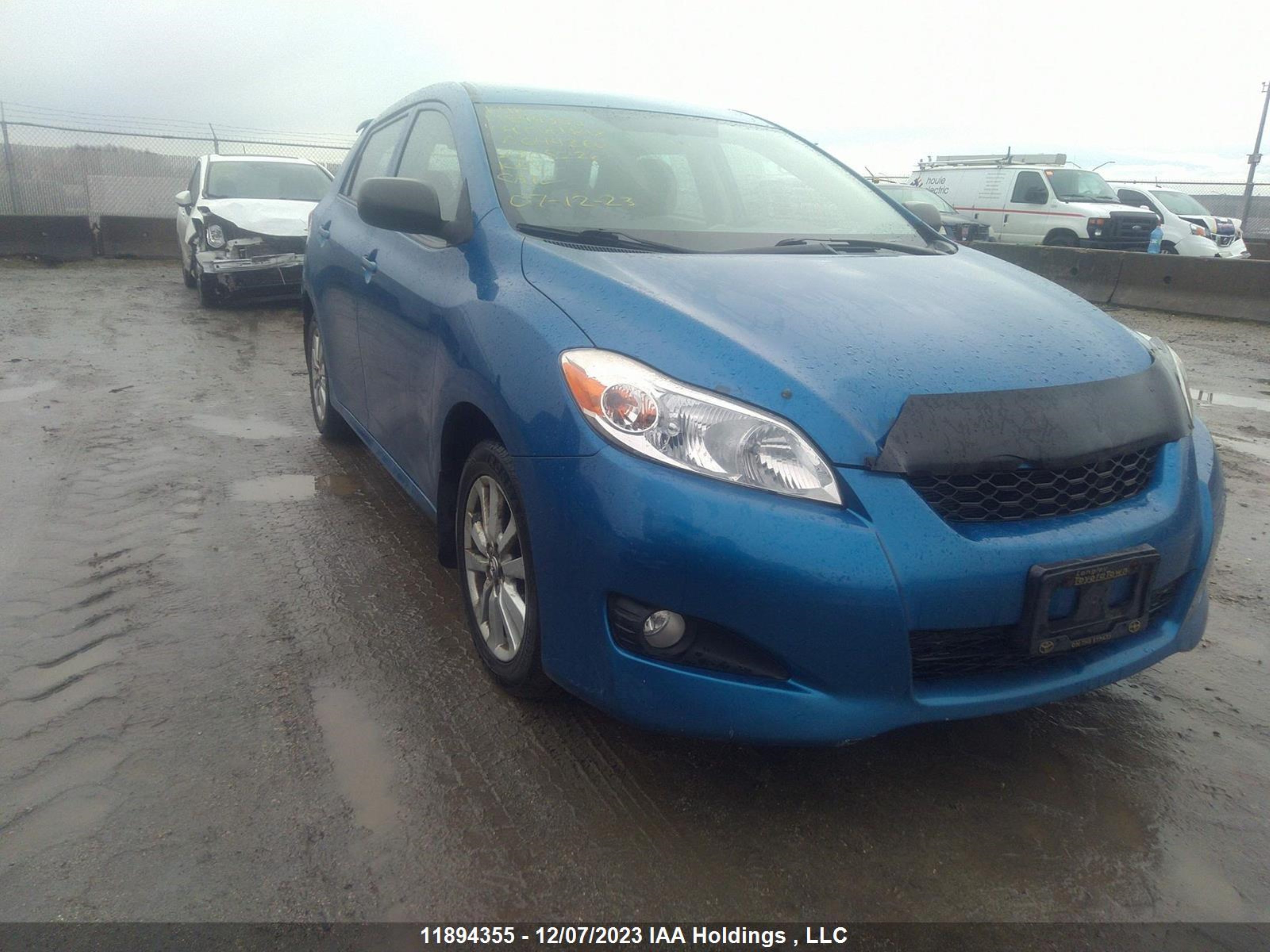 TOYOTA MATRIX 2009 2t1ku40e99c044260