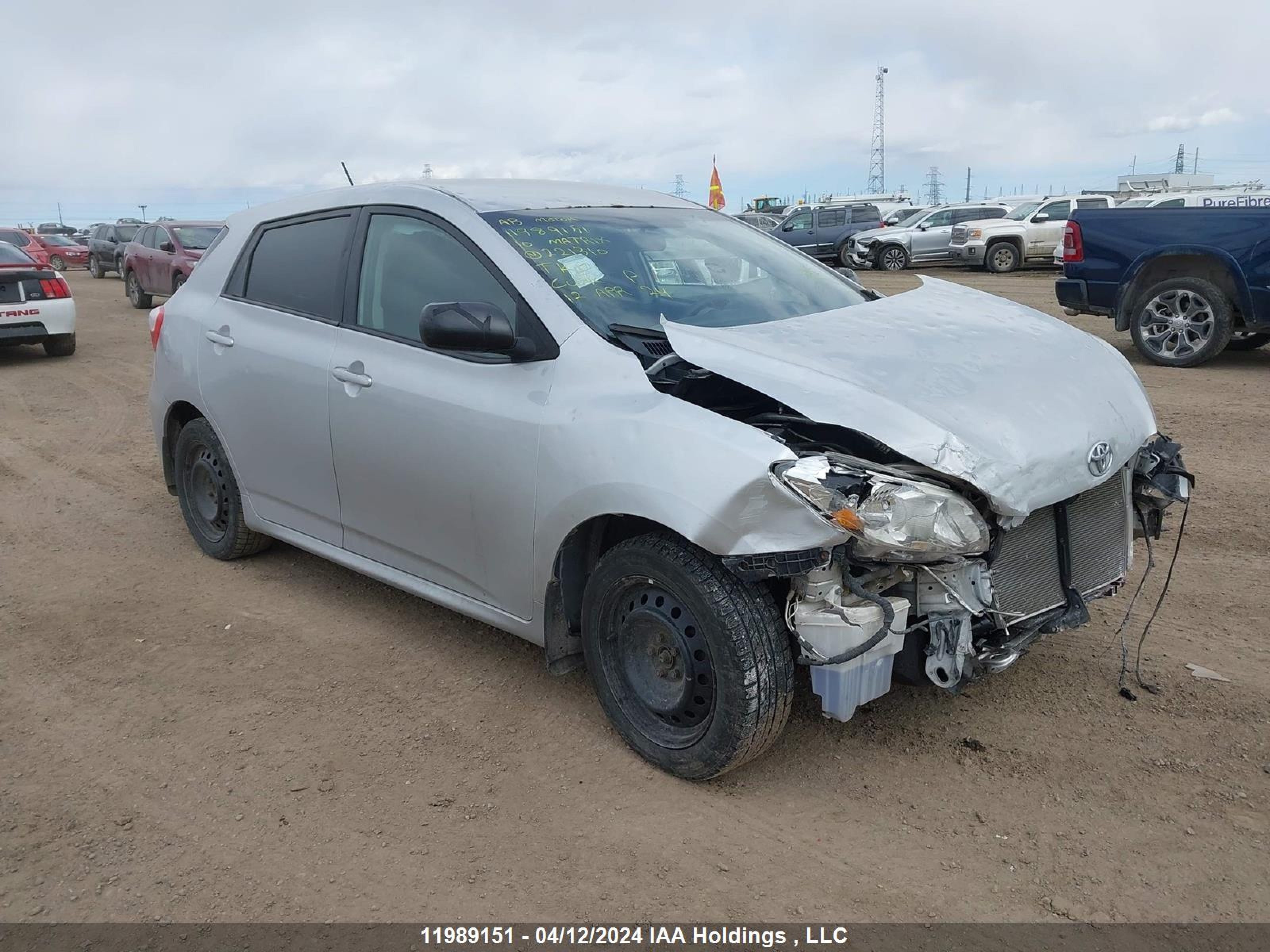 TOYOTA MATRIX 2010 2t1ku4ee0ac221310