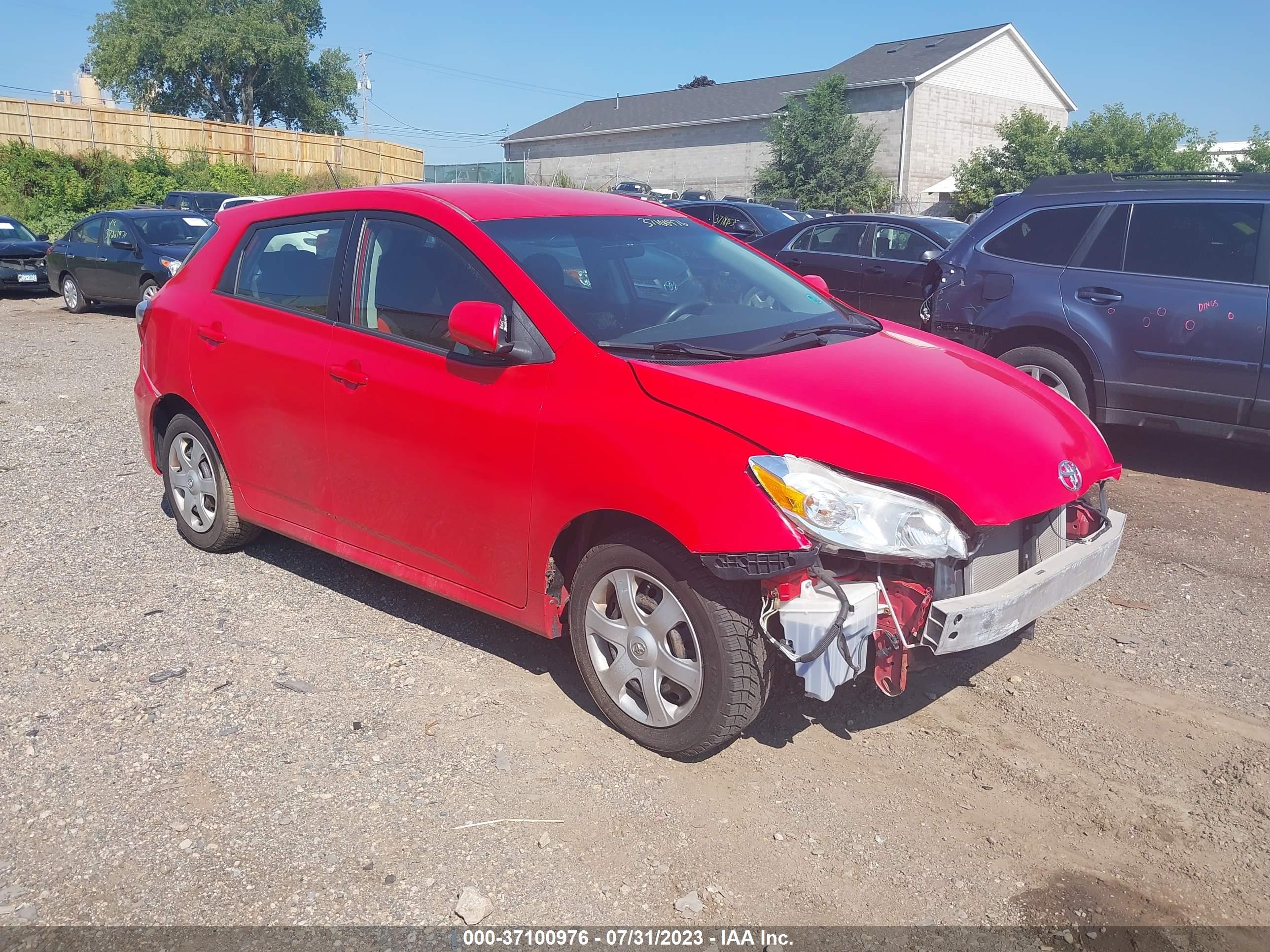 TOYOTA MATRIX 2010 2t1ku4ee1ac291740