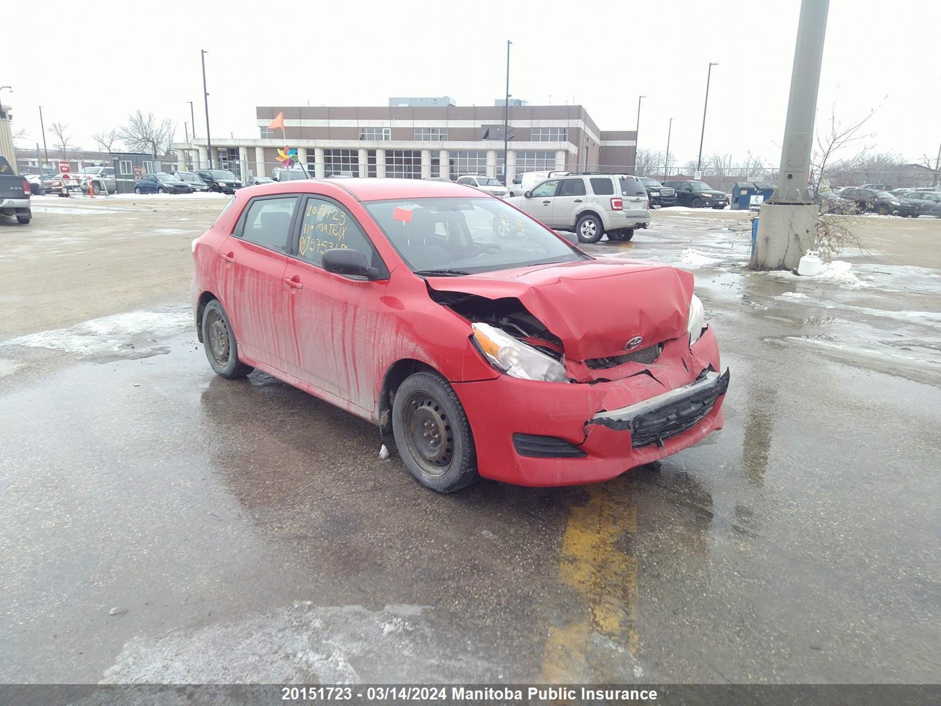 TOYOTA MATRIX 2011 2t1ku4ee1bc575368