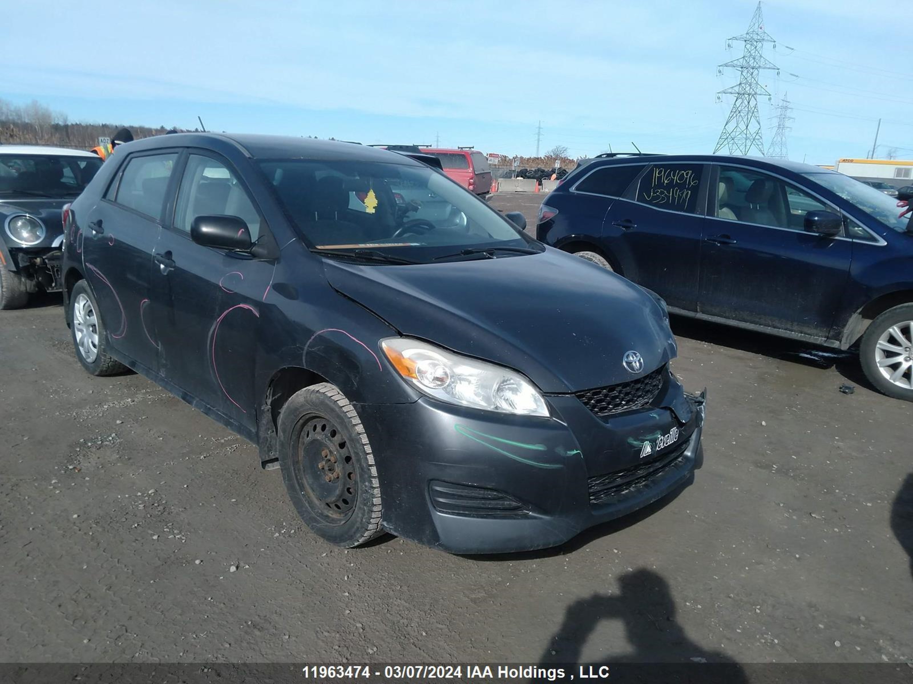 TOYOTA MATRIX 2010 2t1ku4ee2ac382970