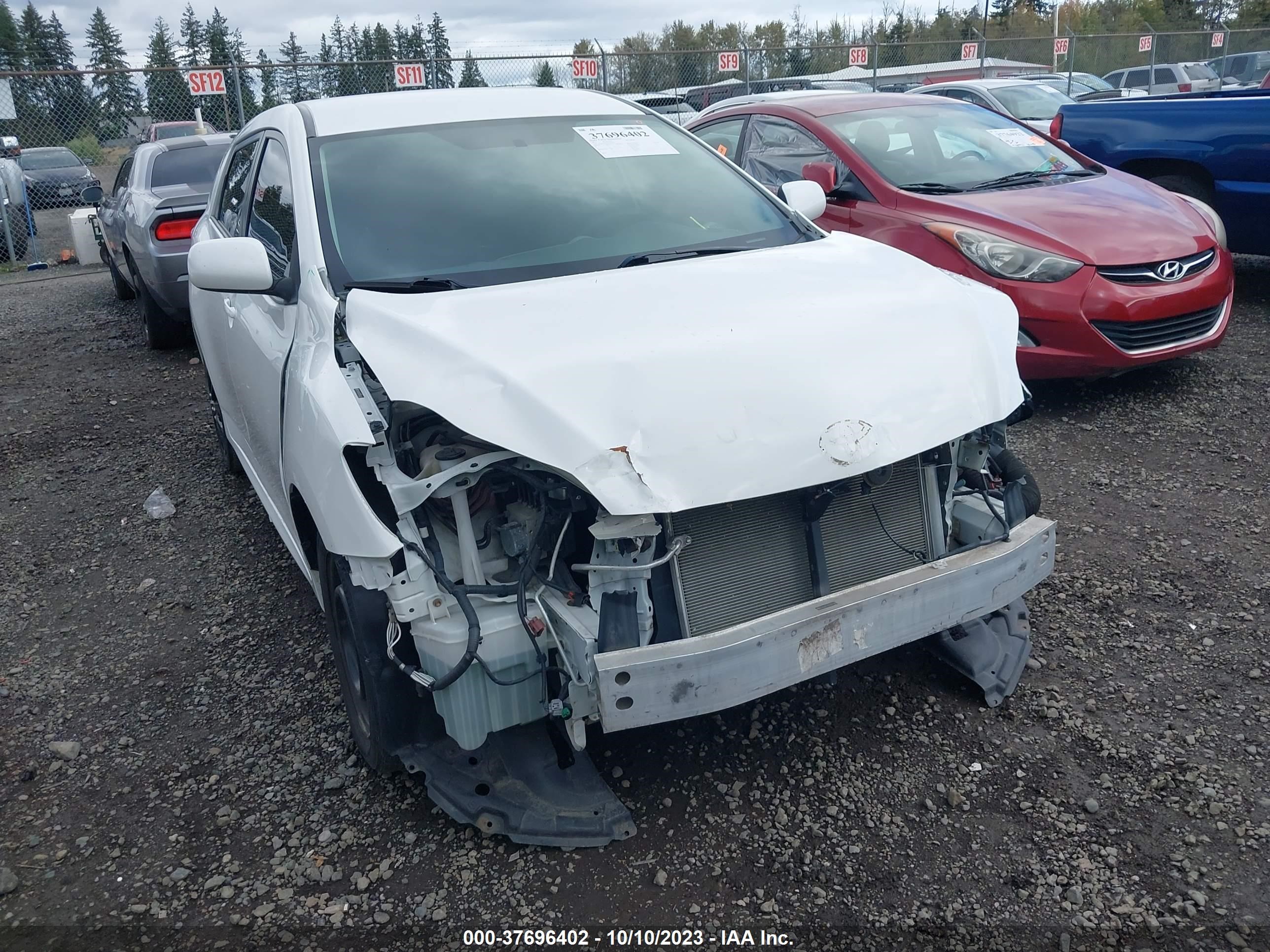 TOYOTA MATRIX 2013 2t1ku4ee3dc003706