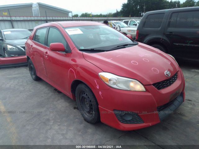 TOYOTA MATRIX 2010 2t1ku4ee4ac354409