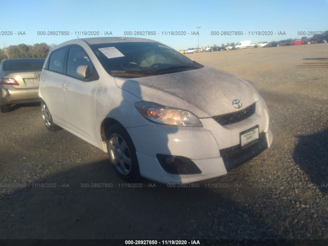 TOYOTA MATRIX 2010 2t1ku4ee4ac510125