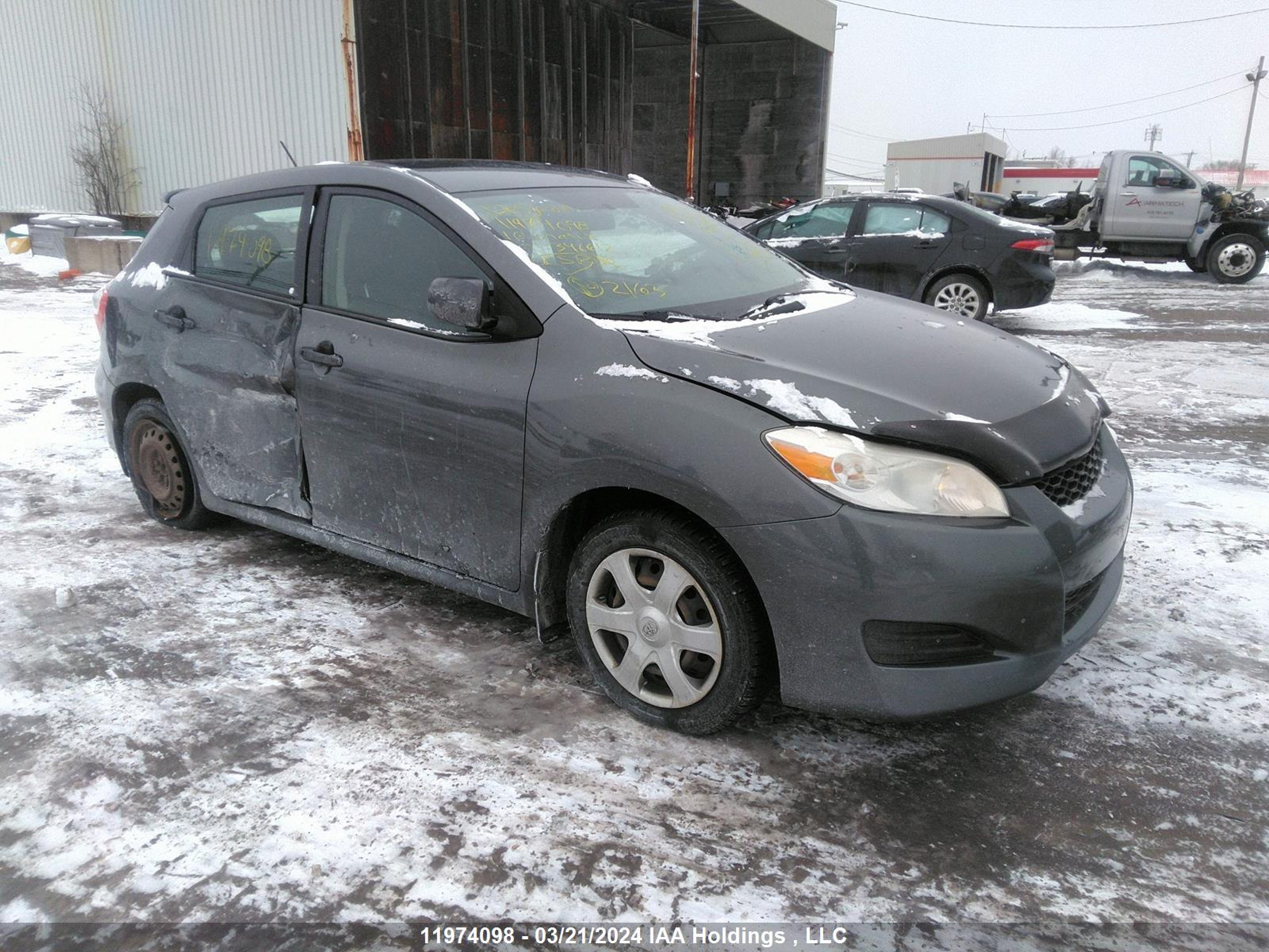 TOYOTA MATRIX 2010 2t1ku4ee5ac346612