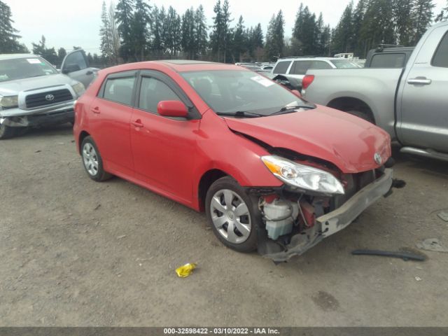 TOYOTA MATRIX 2010 2t1ku4ee6ac363001