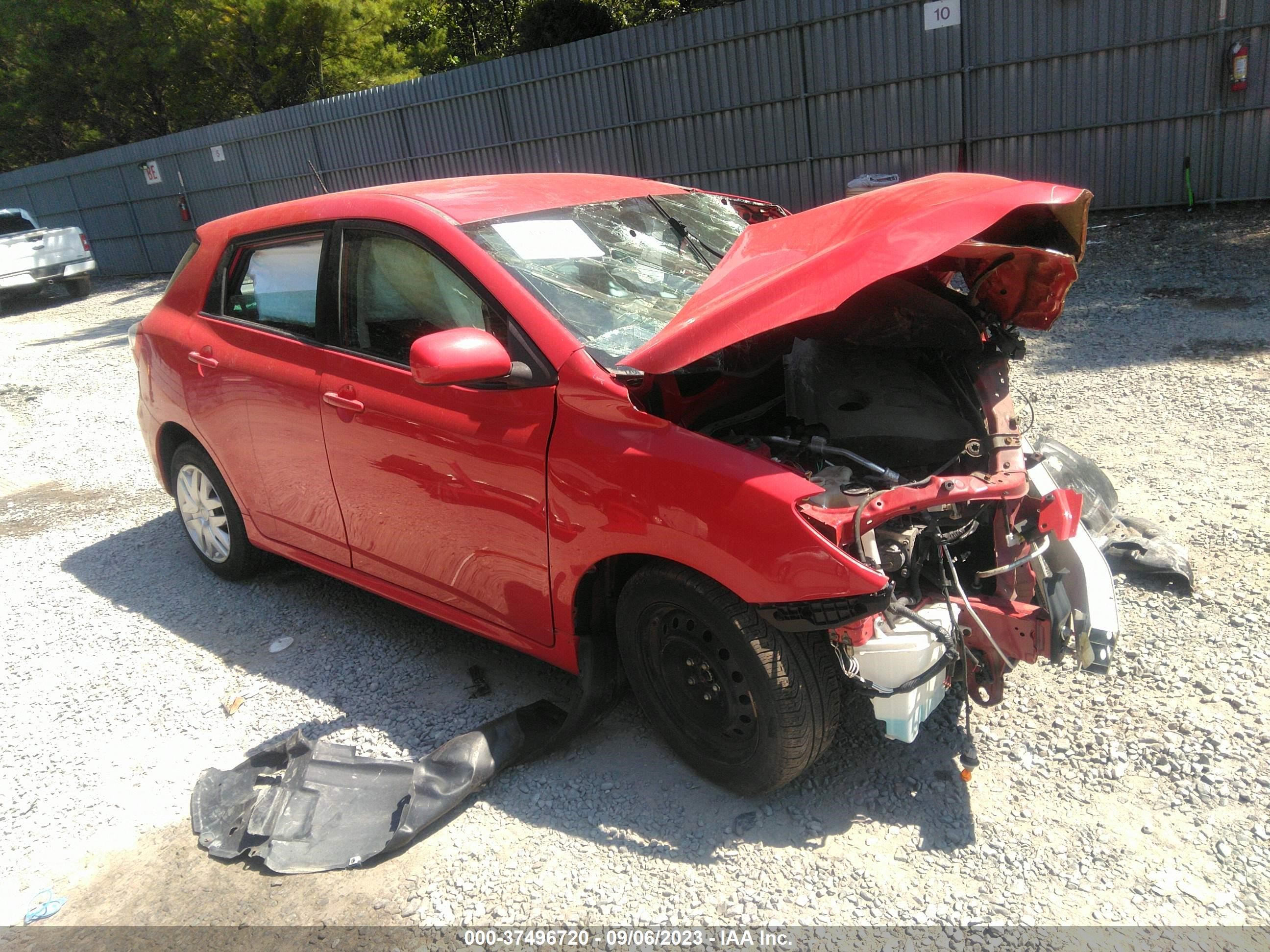 TOYOTA MATRIX 2011 2t1ku4ee6bc726351