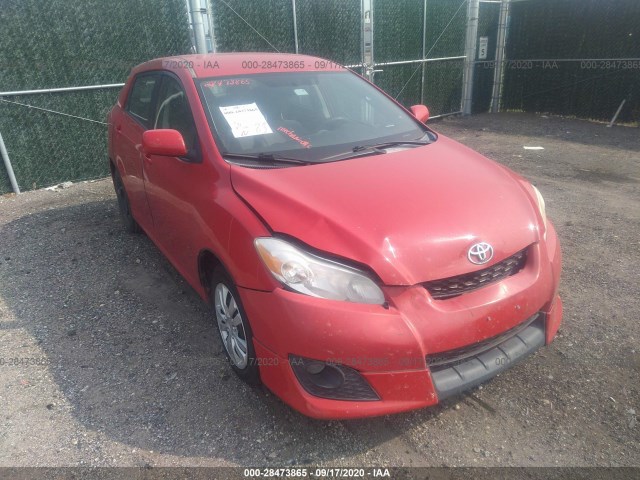 TOYOTA MATRIX 2010 2t1ku4ee7ac364142