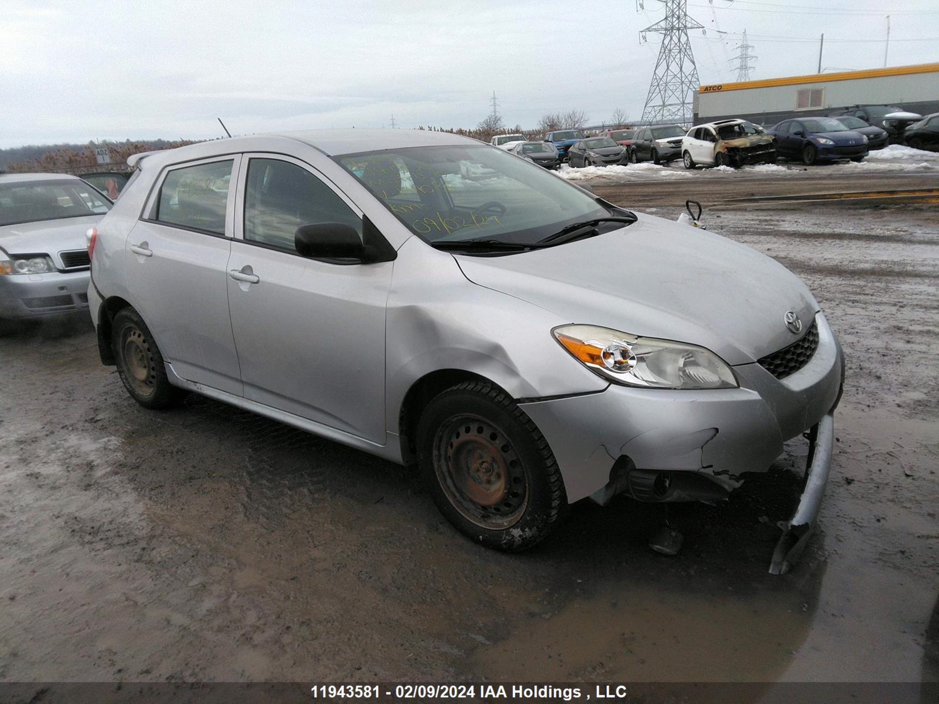 TOYOTA MATRIX 2010 2t1ku4ee8ac199086