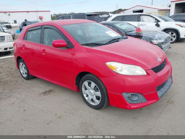 TOYOTA COROLLA MATRIX 2010 2t1ku4ee8ac319145