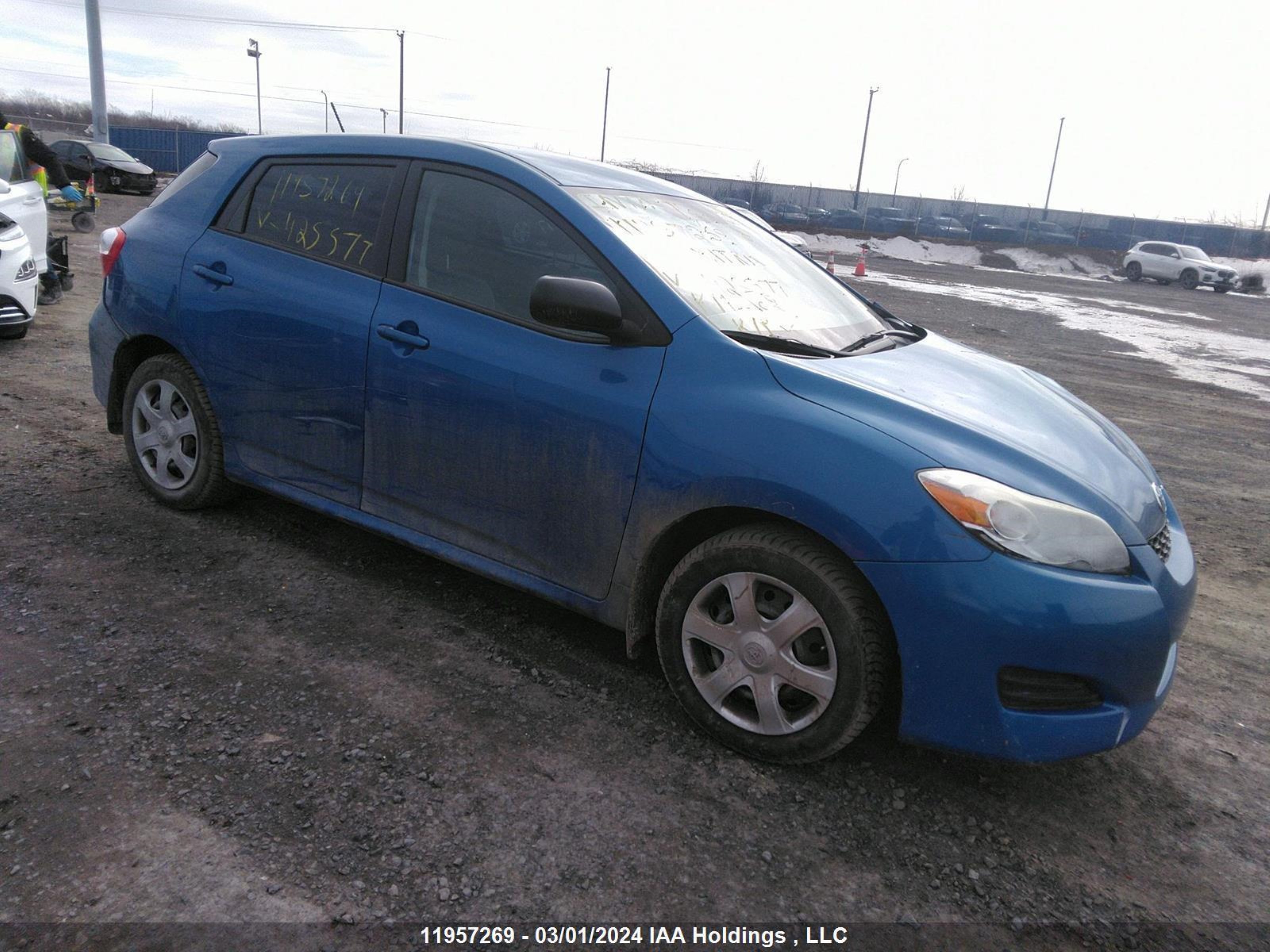 TOYOTA MATRIX 2010 2t1ku4ee8ac425577