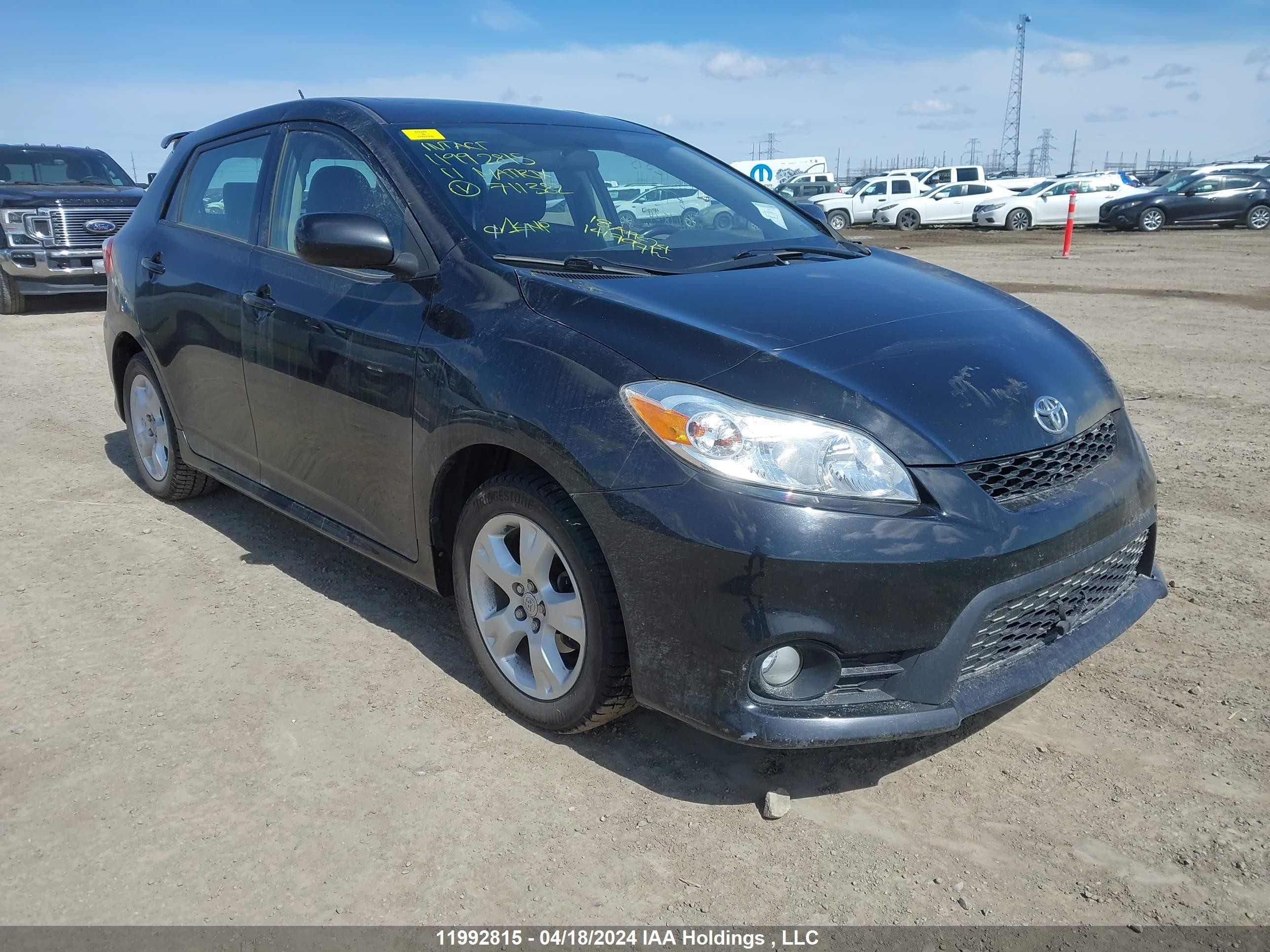 TOYOTA MATRIX 2011 2t1ku4ee8bc711382