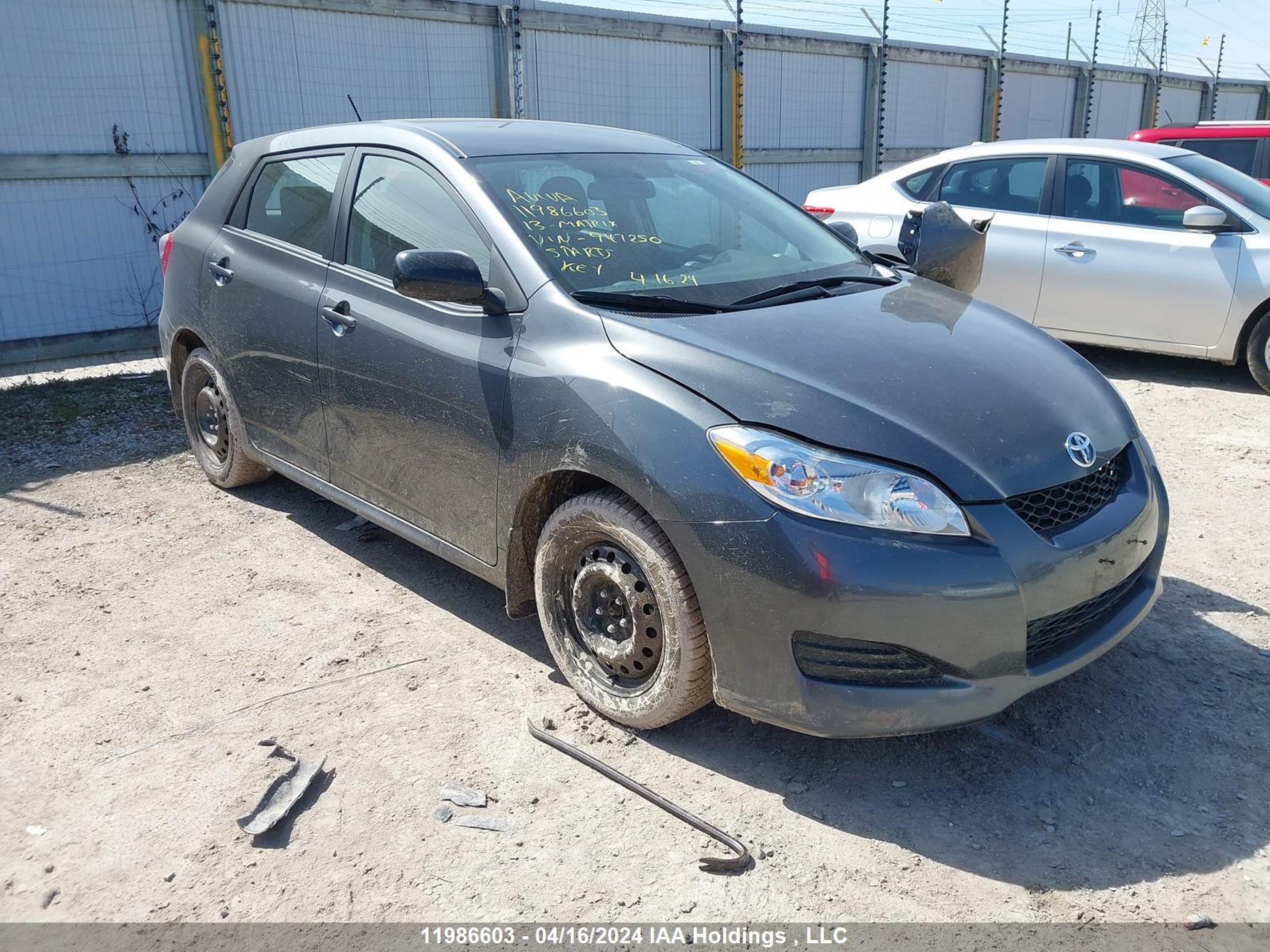 TOYOTA MATRIX 2013 2t1ku4ee8dc947520