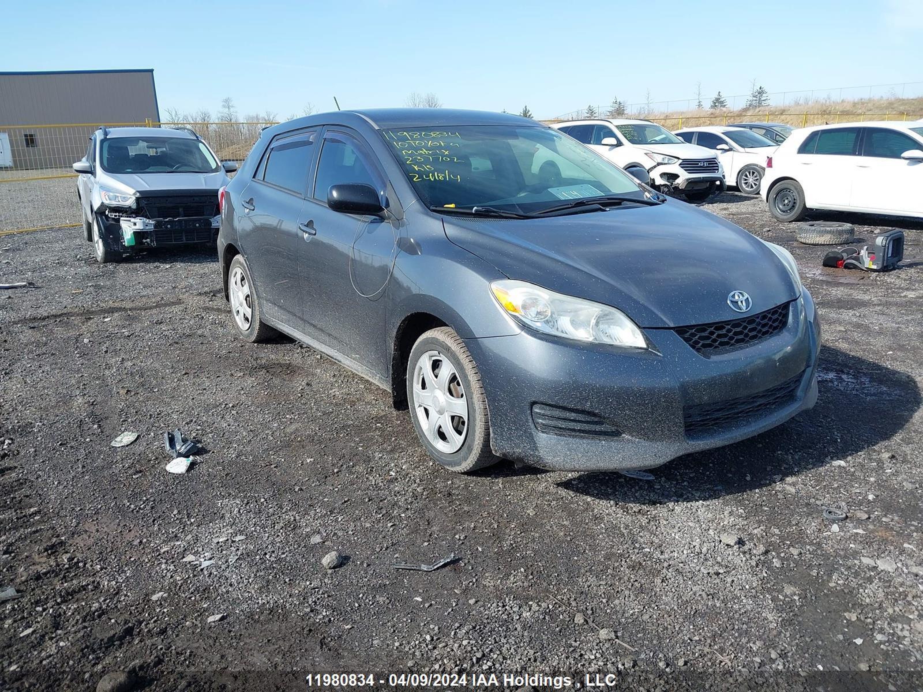 TOYOTA MATRIX 2010 2t1ku4ee9ac237702