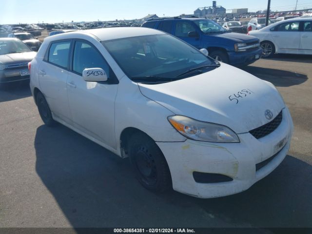 TOYOTA MATRIX 2010 2t1ku4ee9ac313015