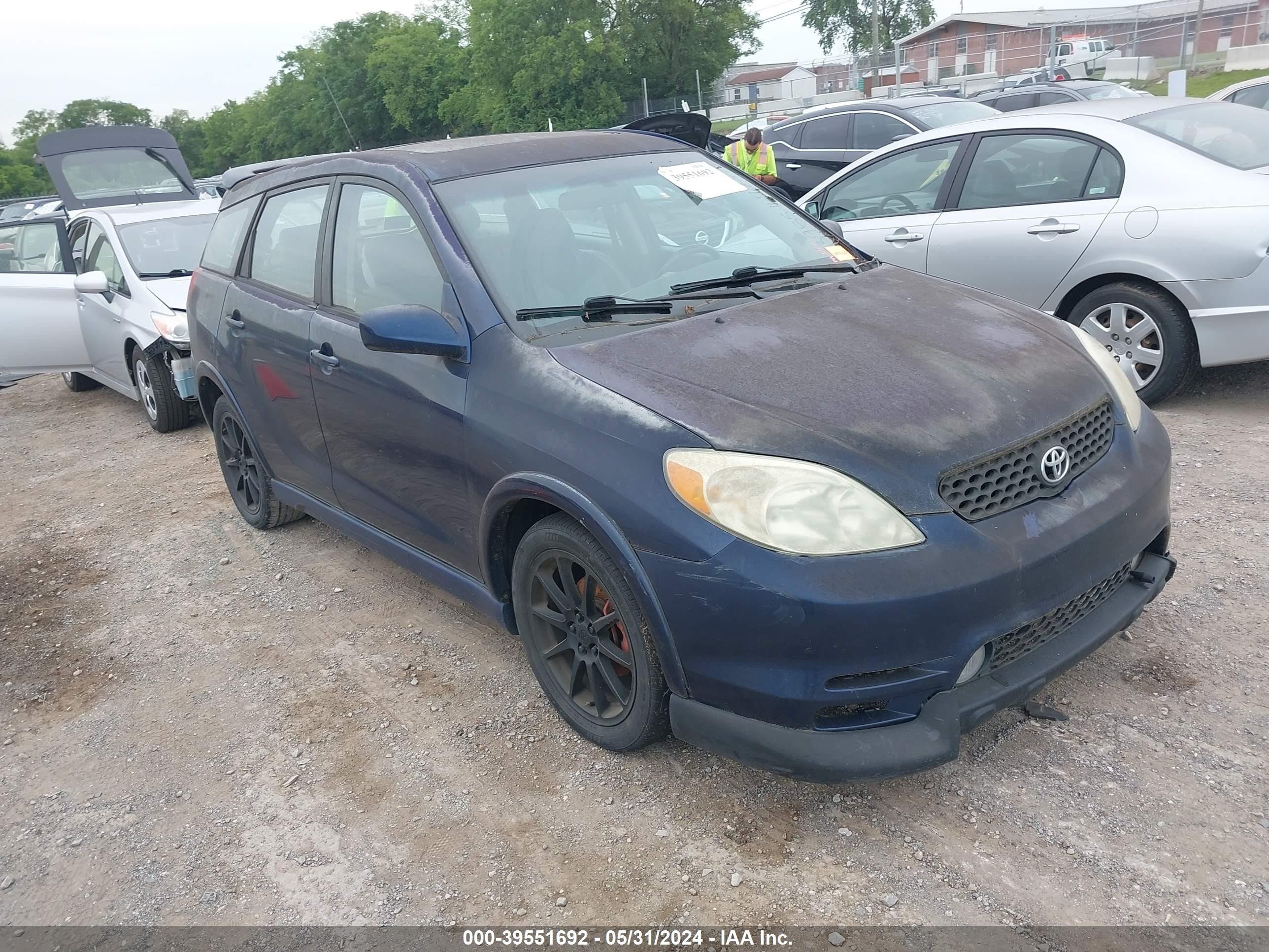 TOYOTA MATRIX 2004 2t1ky32e14c221078