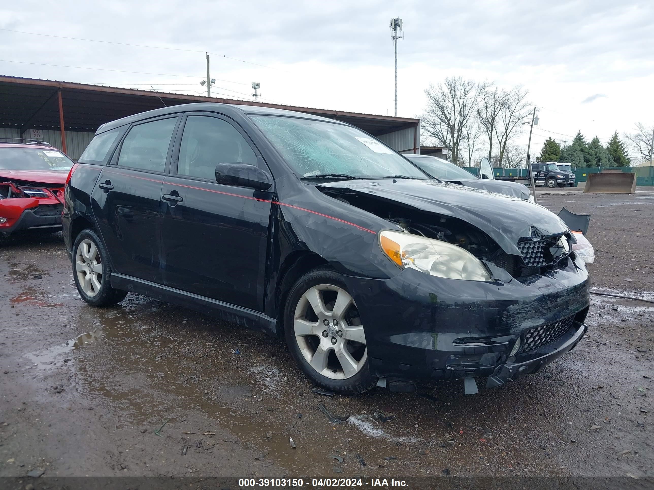 TOYOTA MATRIX 2003 2t1ky32e23c107430