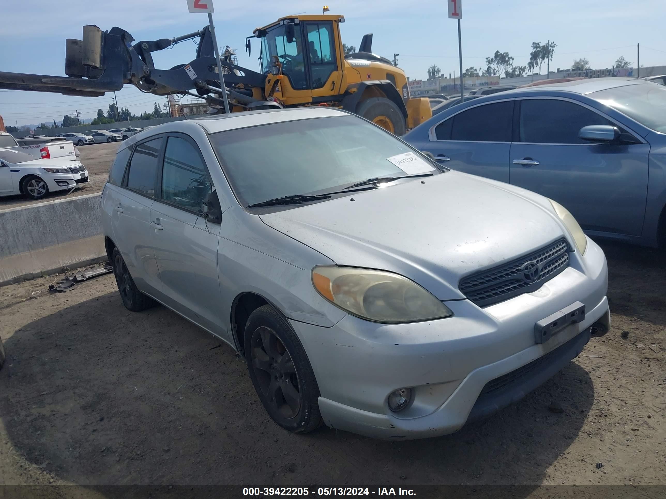 TOYOTA MATRIX 2005 2t1ky32e55c358008