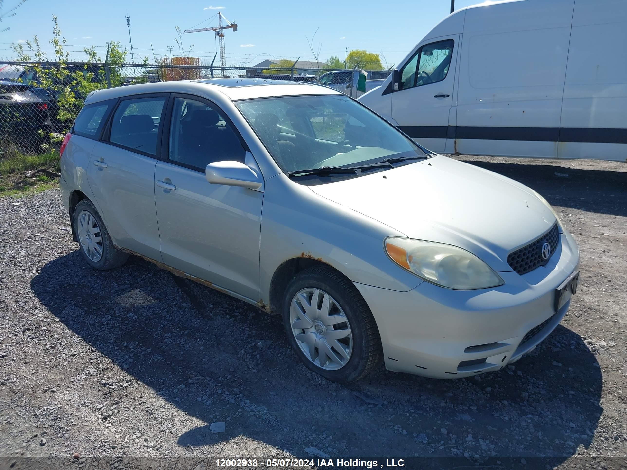 TOYOTA MATRIX 2003 2t1ky32e73c759721