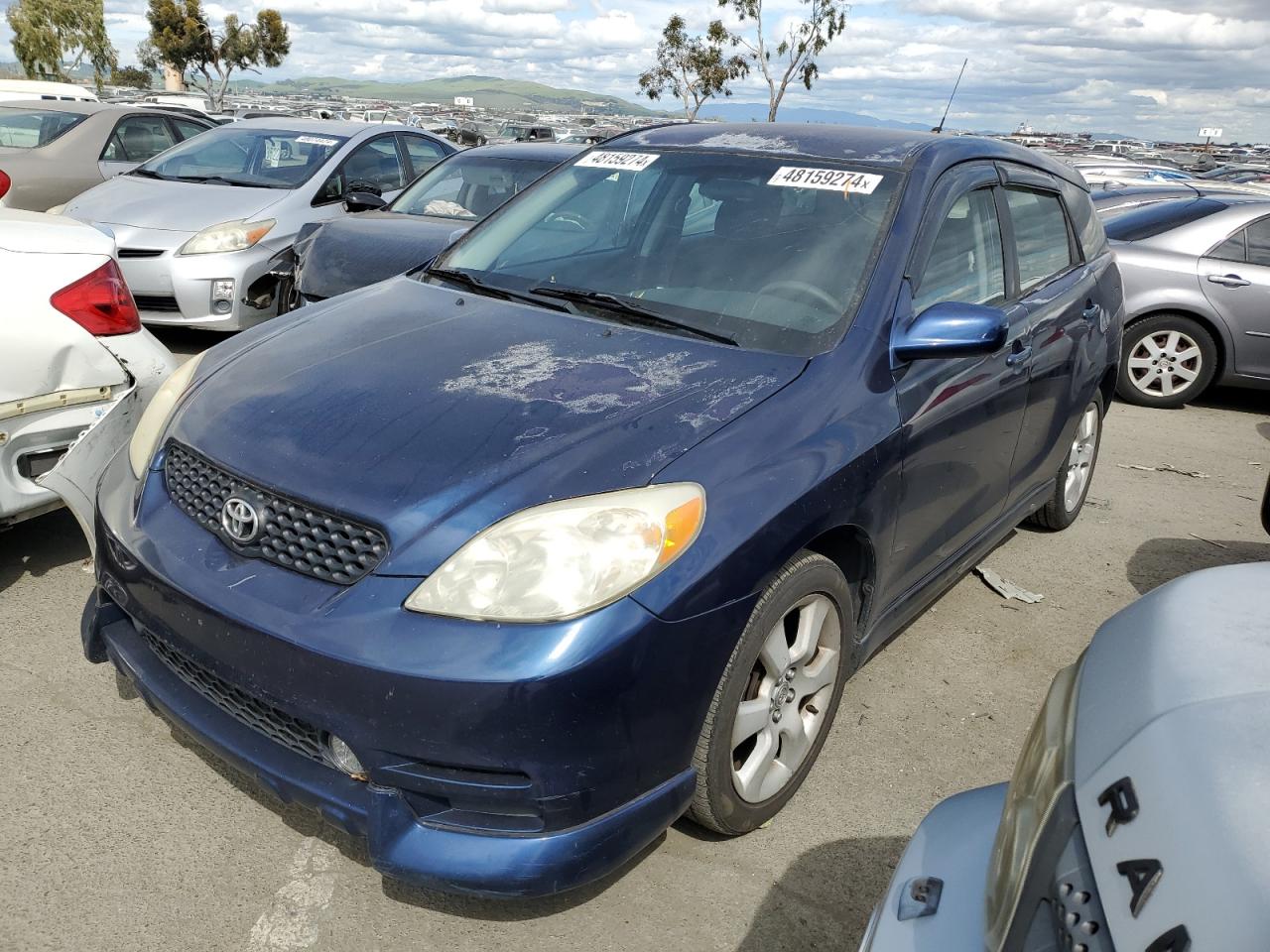 TOYOTA COROLLA 2003 2t1ky38e53c114573