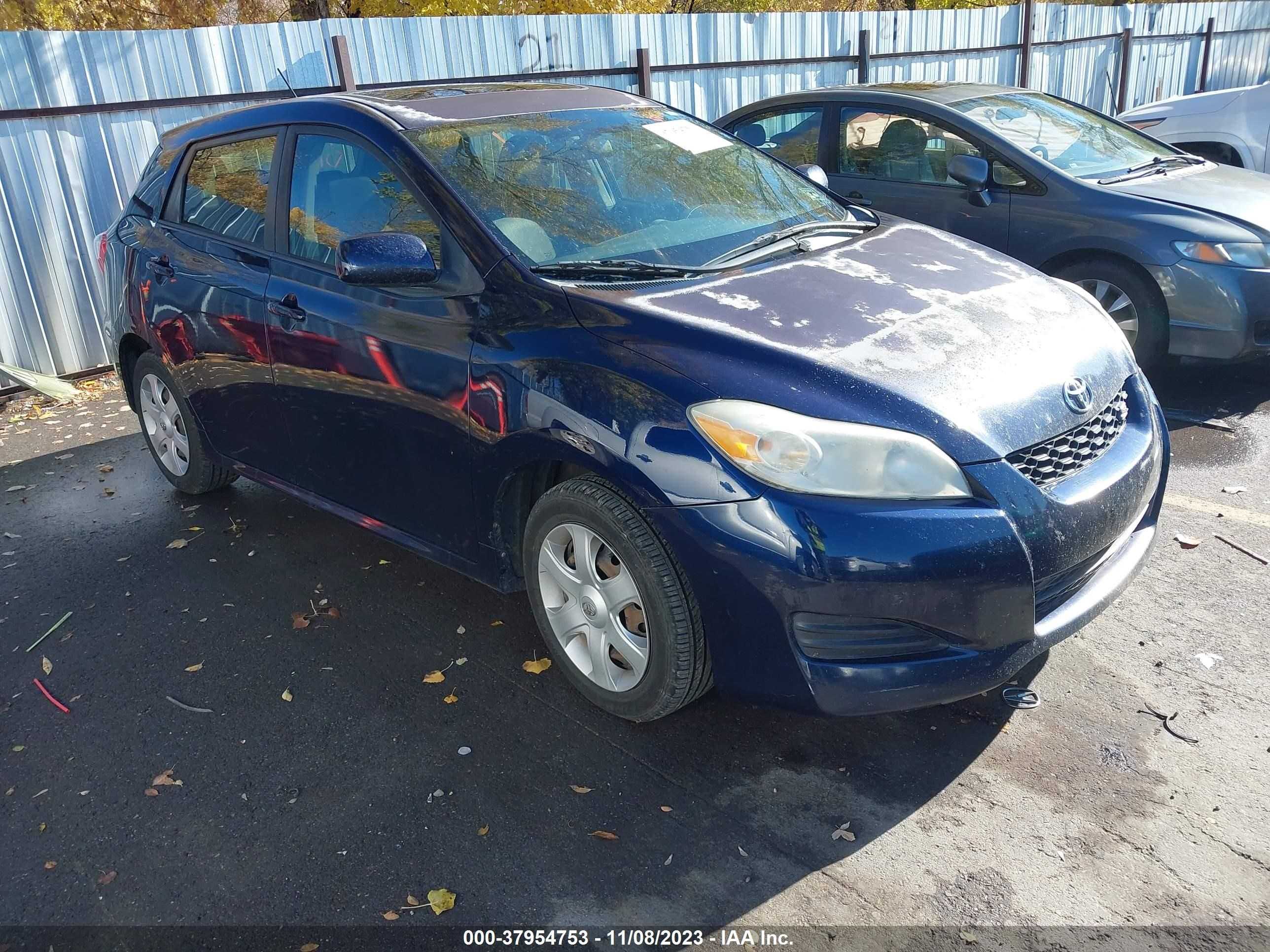 TOYOTA MATRIX 2009 2t1le40e09c006515