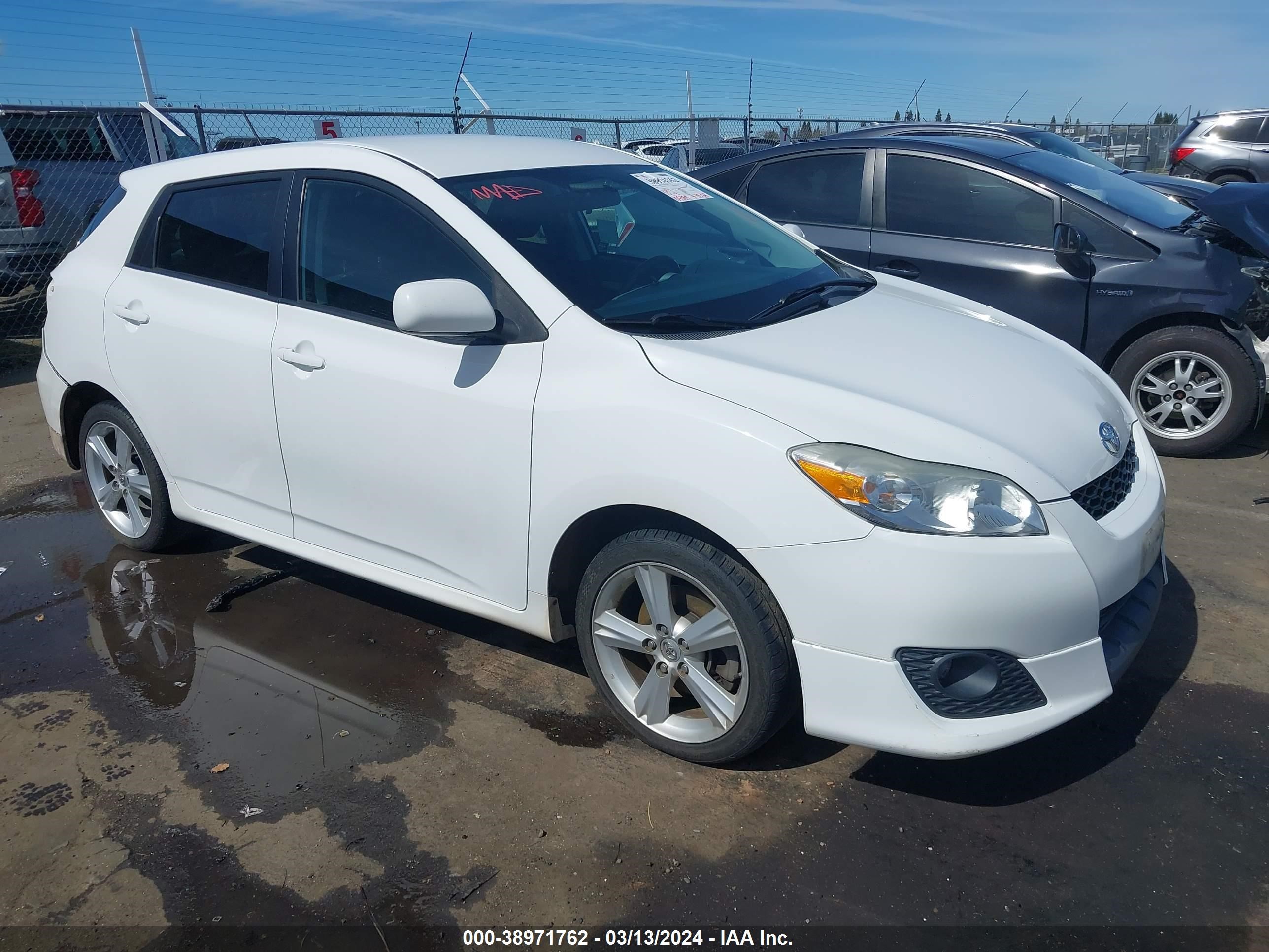 TOYOTA MATRIX 2009 2t1le40e19c006037