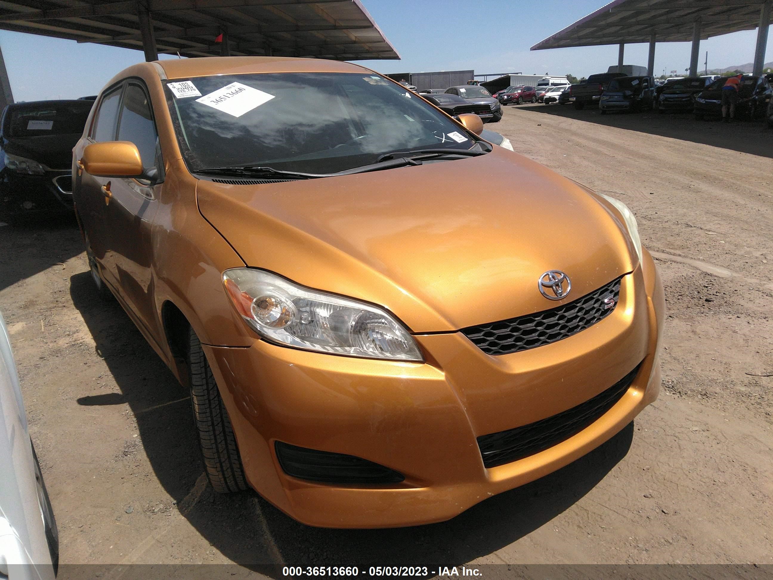 TOYOTA MATRIX 2009 2t1le40e69c005921