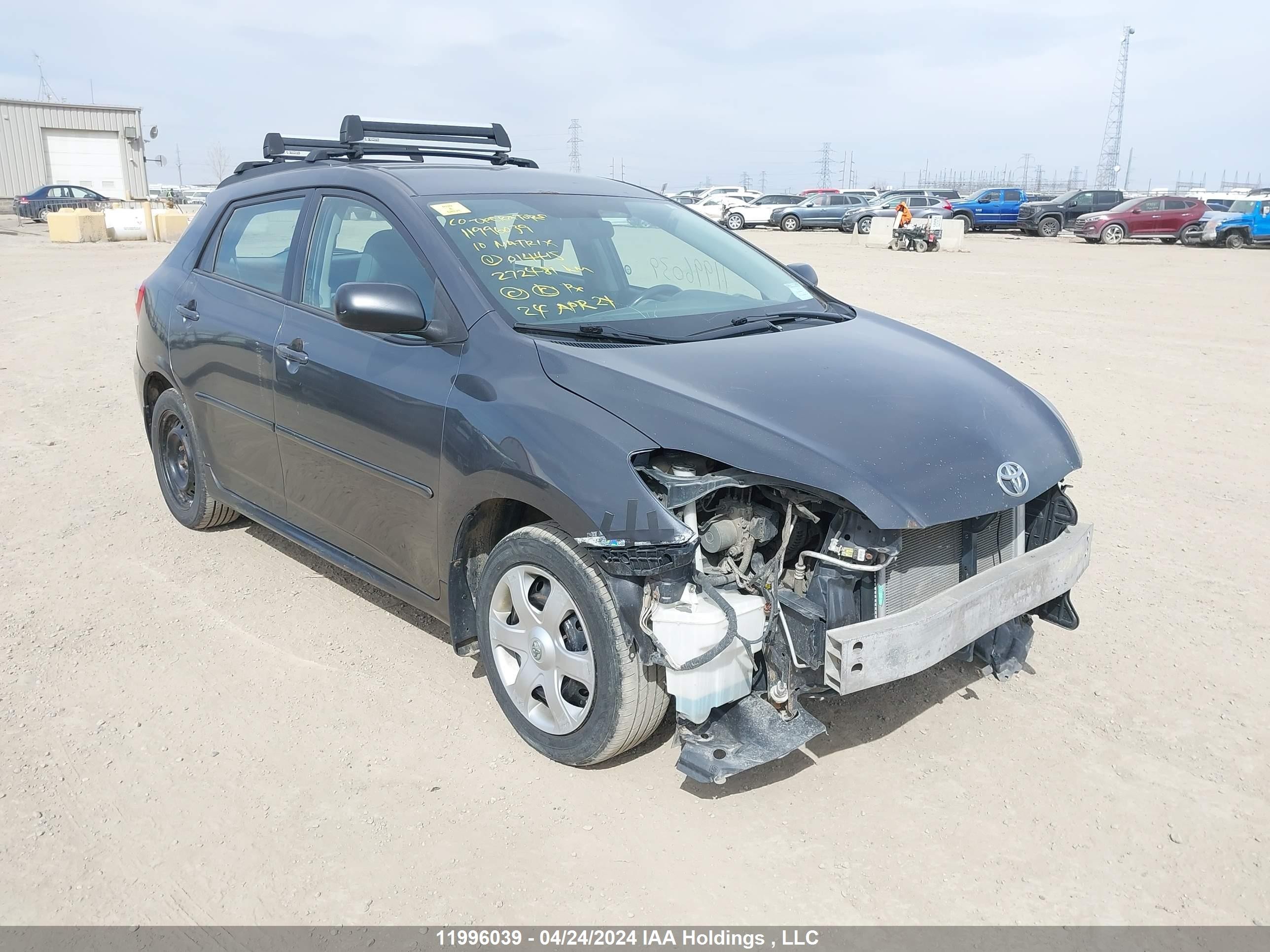 TOYOTA MATRIX 2010 2t1le4ee7ac014415