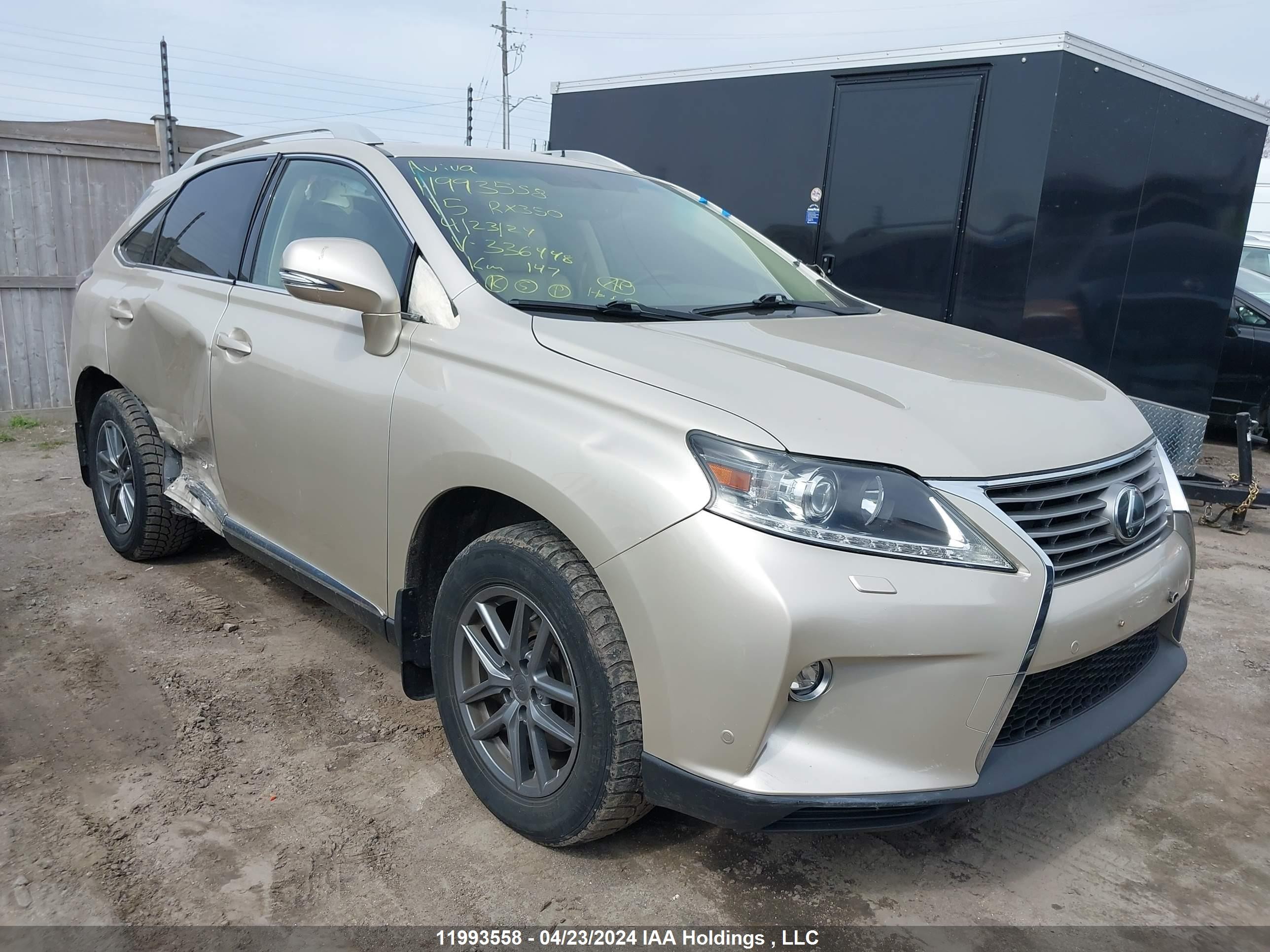 LEXUS RX 2015 2t2bk1ba0fc336448