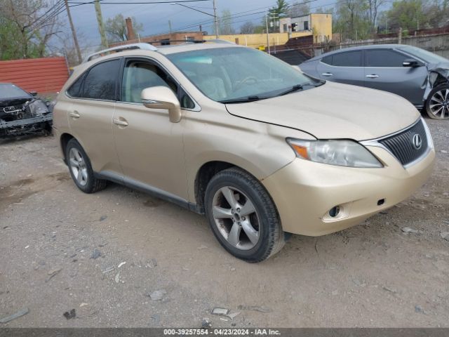 LEXUS RX 2010 2t2bk1ba1ac015639