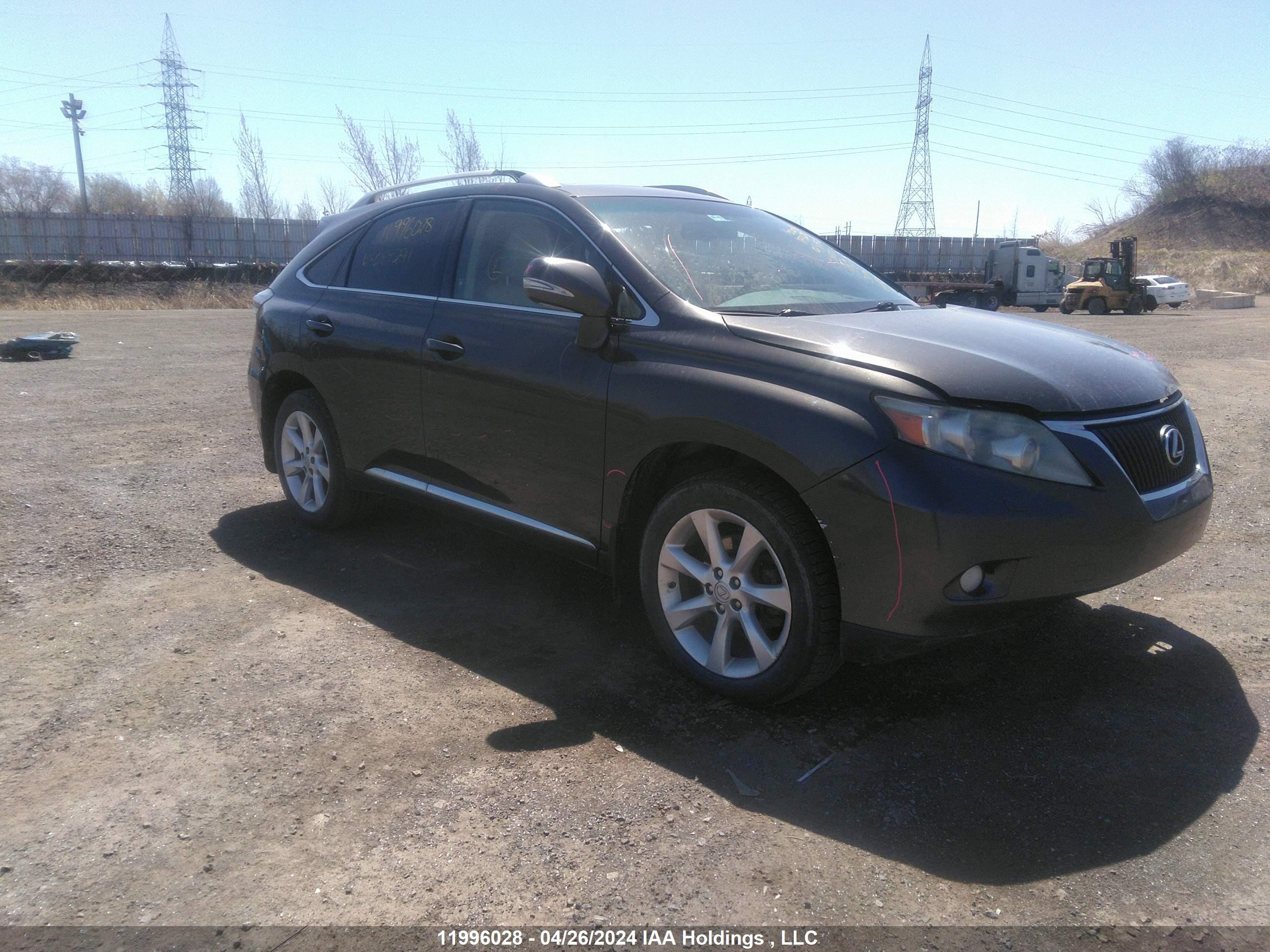 LEXUS RX 2010 2t2bk1ba1ac064291