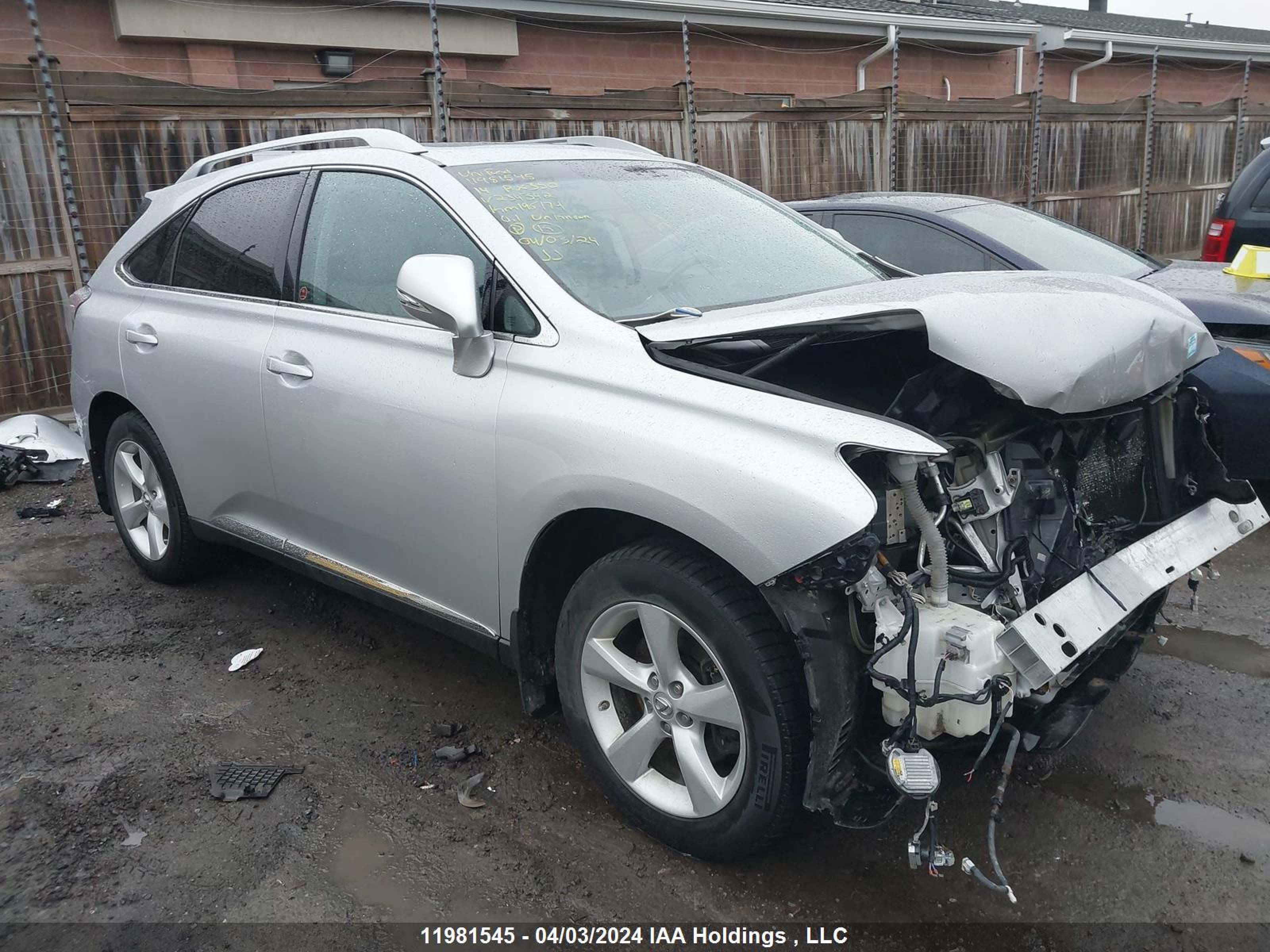 LEXUS RX 2014 2t2bk1ba2ec234342